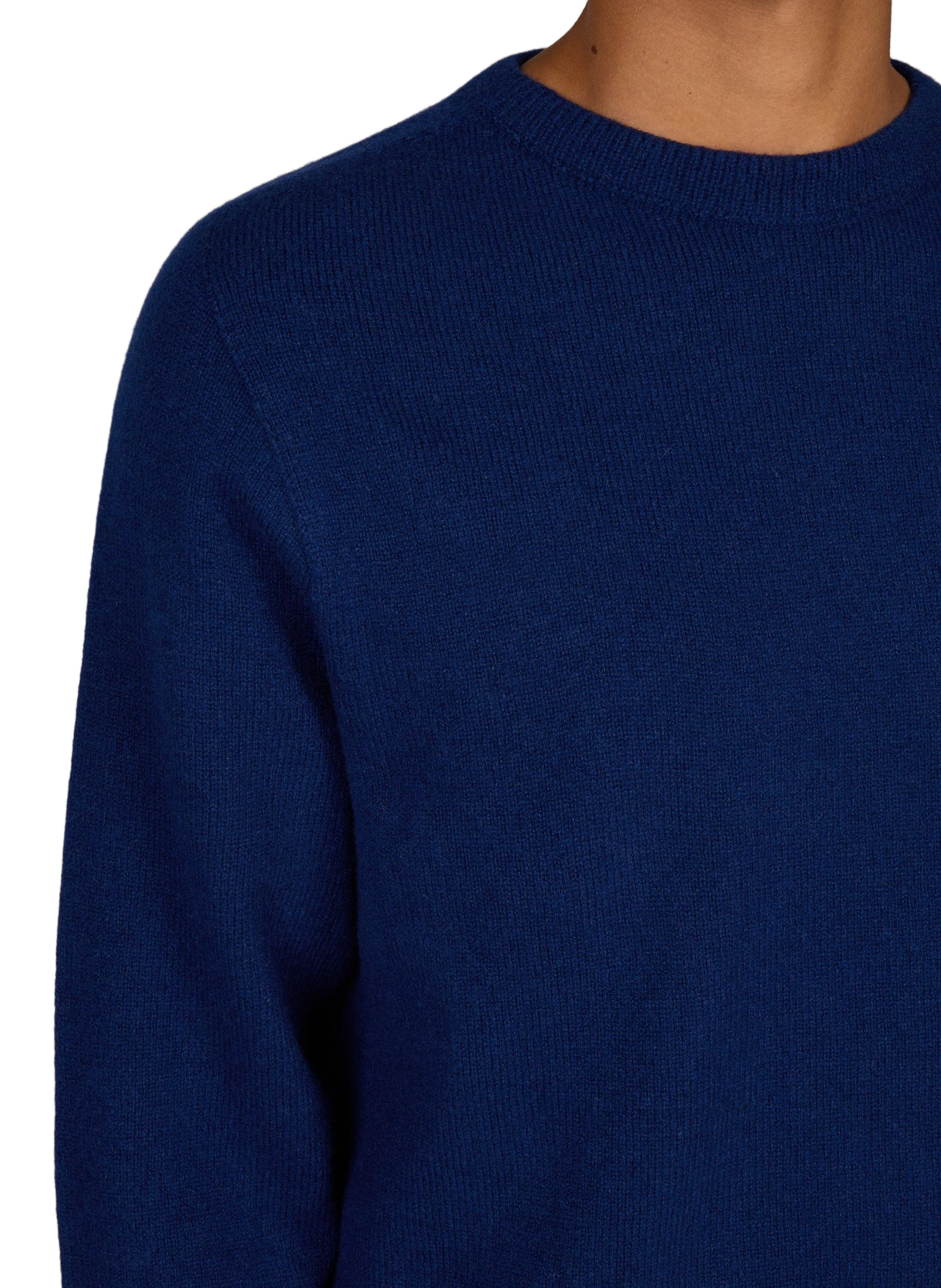 Pullover aus Merino- und Kaschmirwolle CÉZEMBRE Blau