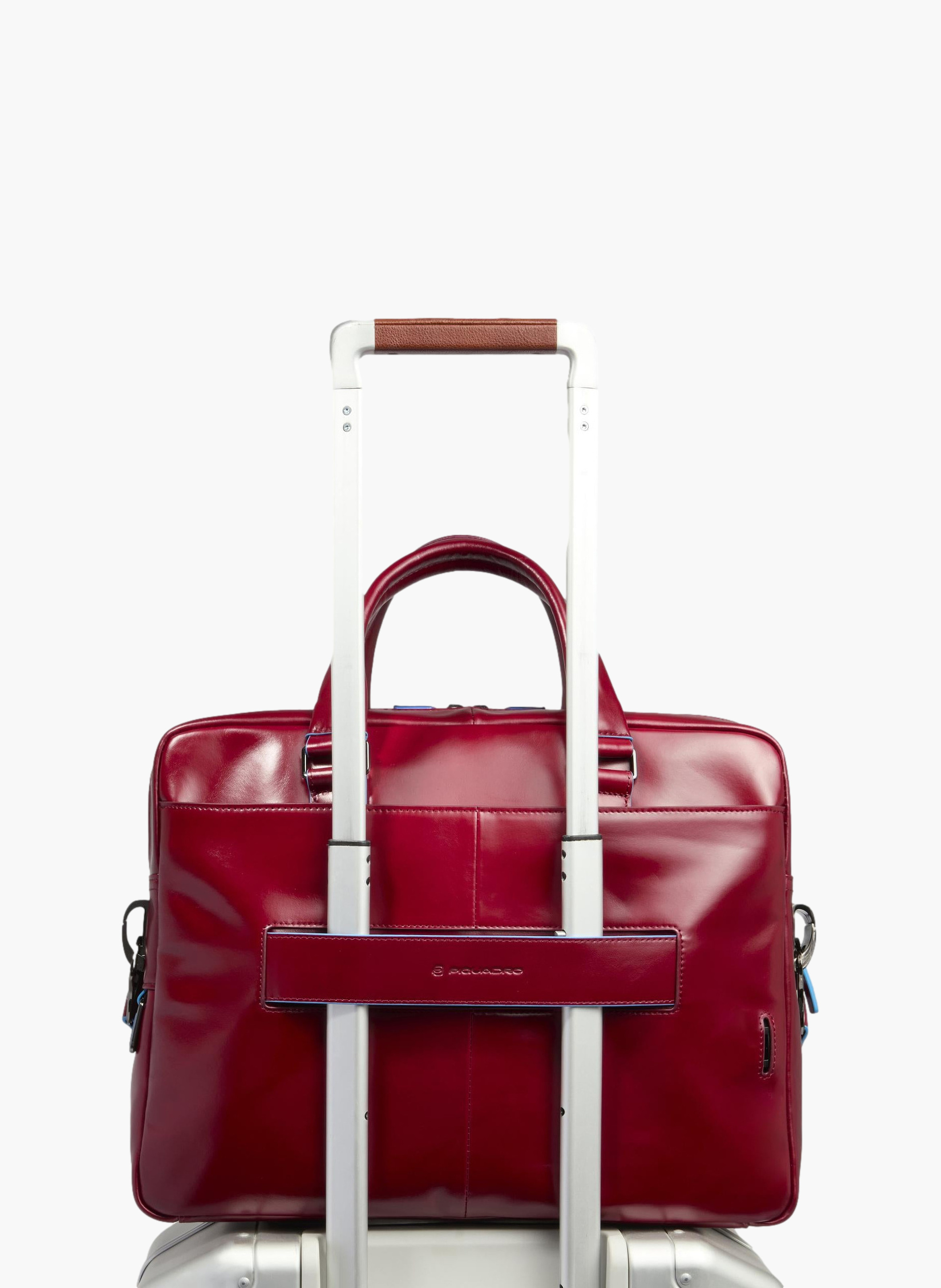 Sac d'ordinateur 15" personnalisable PIQUADRO Rouge