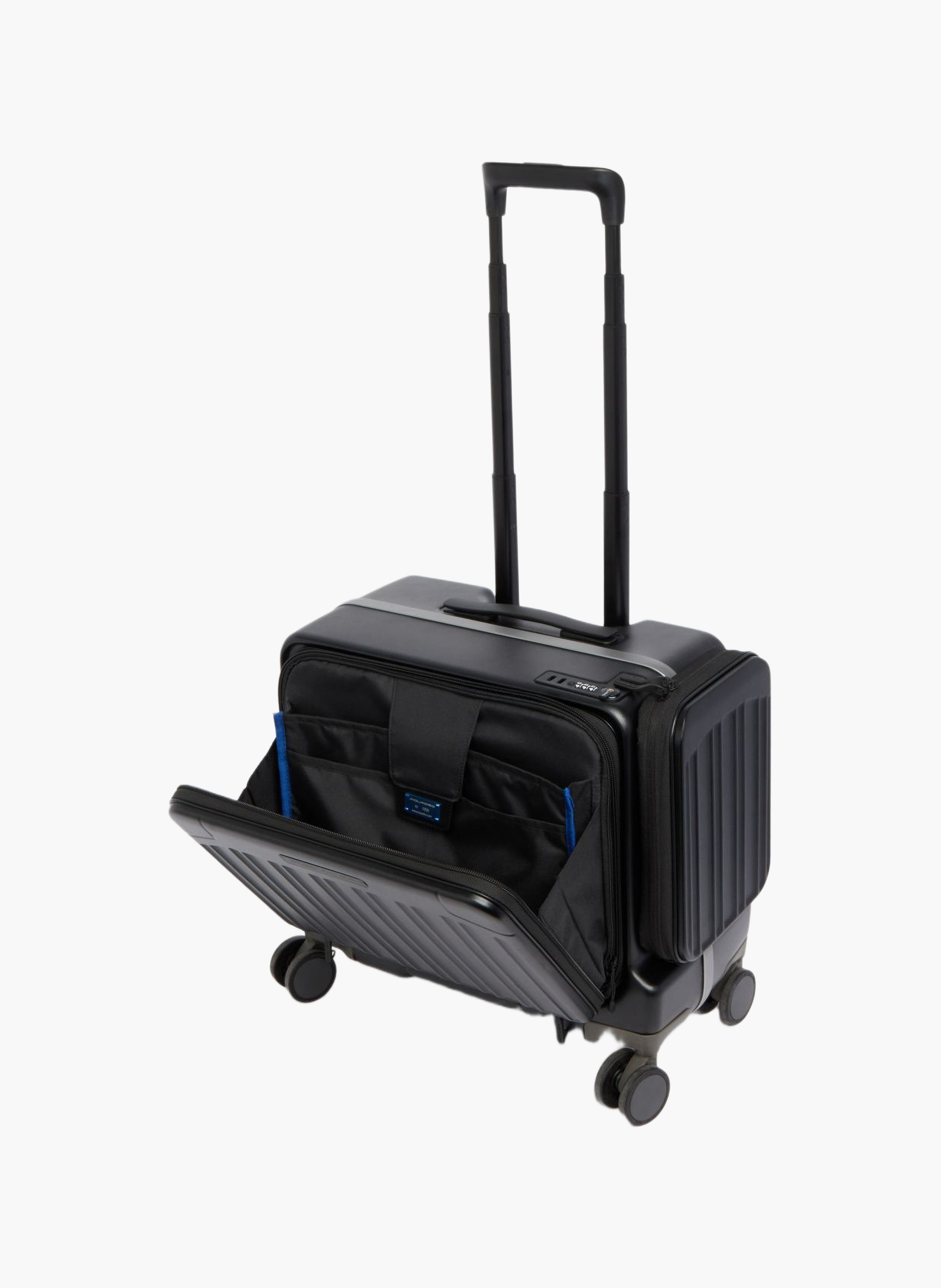 Cartable trolley d'ordinateur 15,6" PIQUADRO Noir