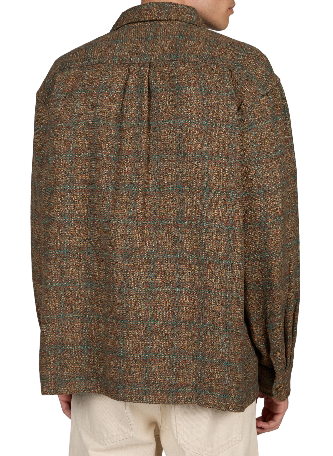 Overhemd met klassieke kraag van katoen CARHARTT WIP Bruin