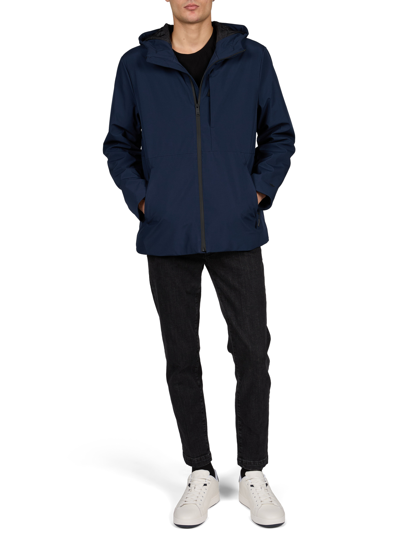 Kapuzenjacke aus Baumwollmischung DOCKERS Blau