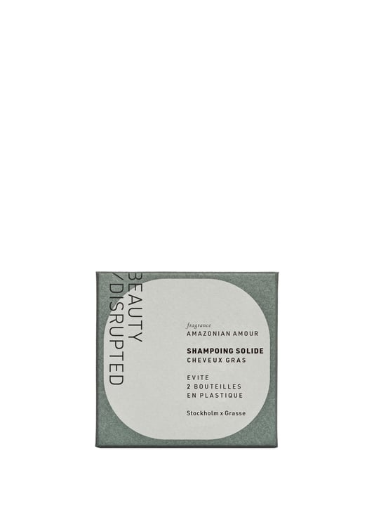 Shampoing solide pour Cheveux Gras, collection Amazonian Amour