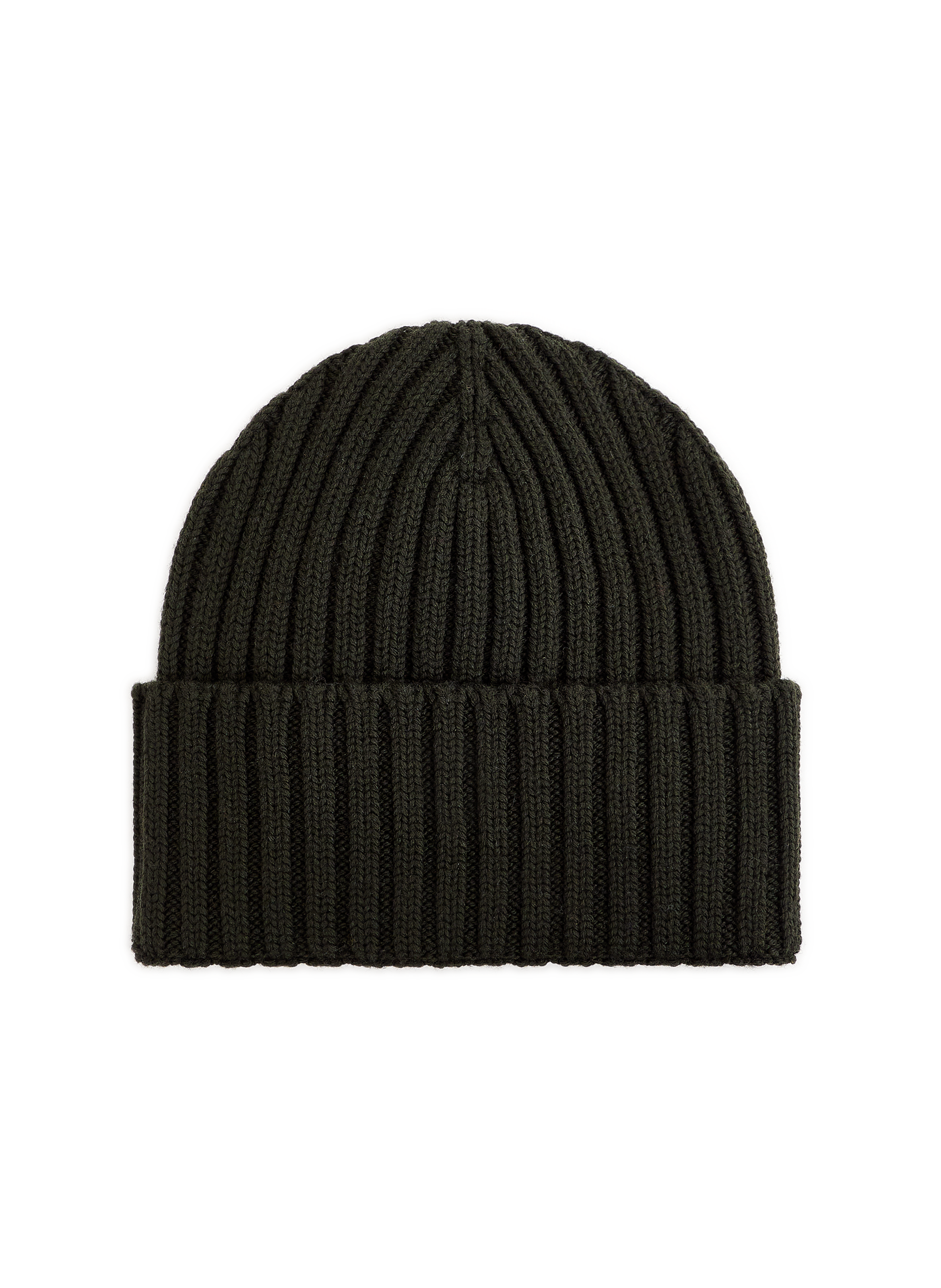 SAISON 1865 Bonnet en laine mérinos Vert