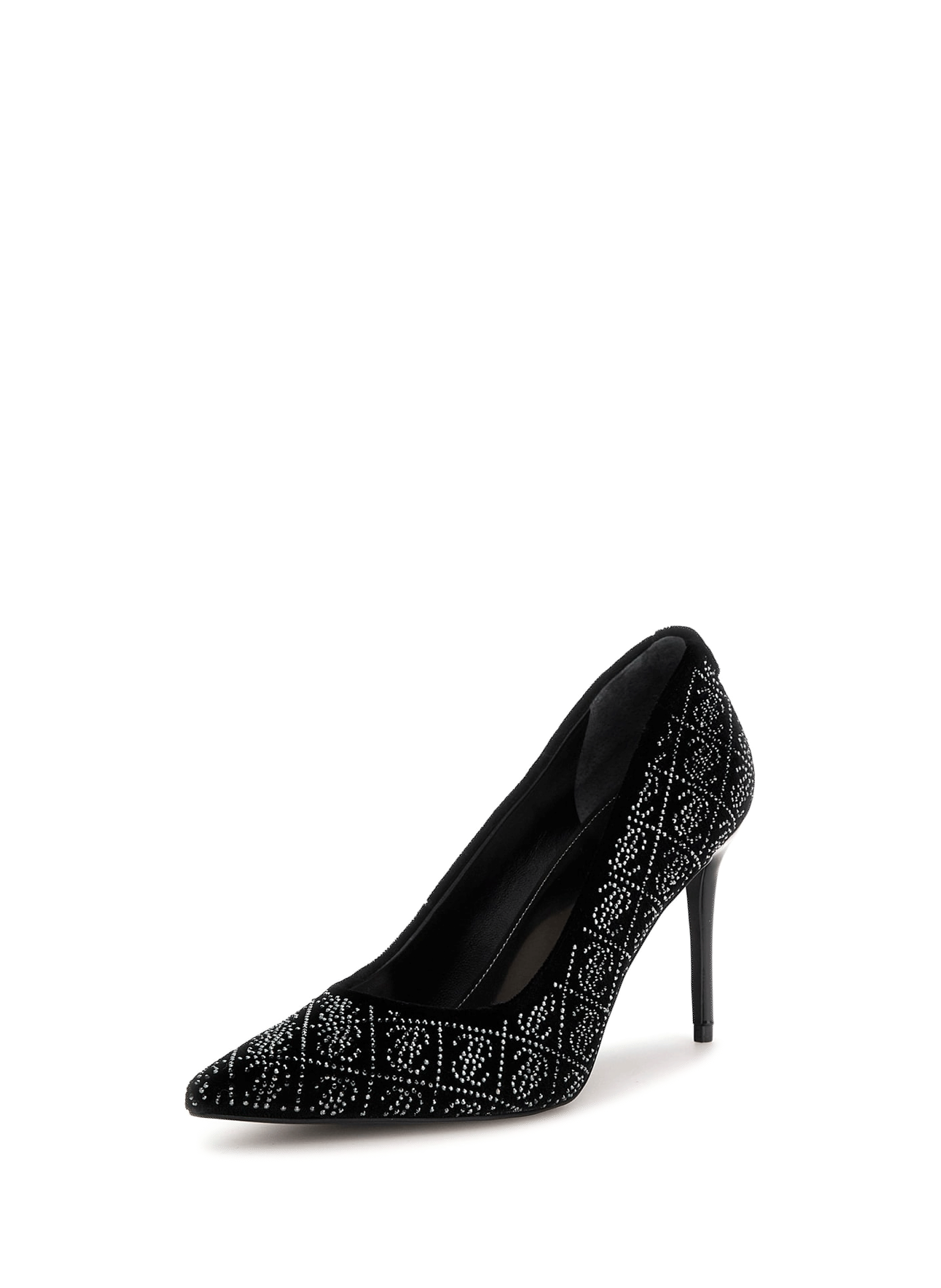 Escarpins Logo à strass