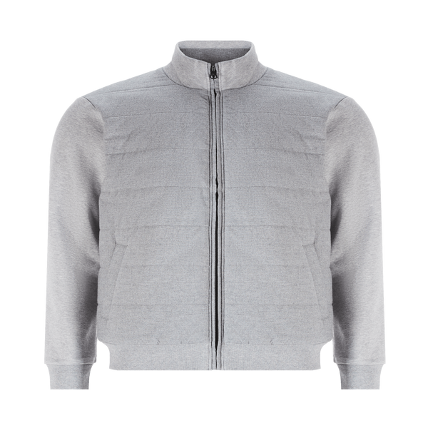 Hackett Zip-up Sweatshirt In Grey