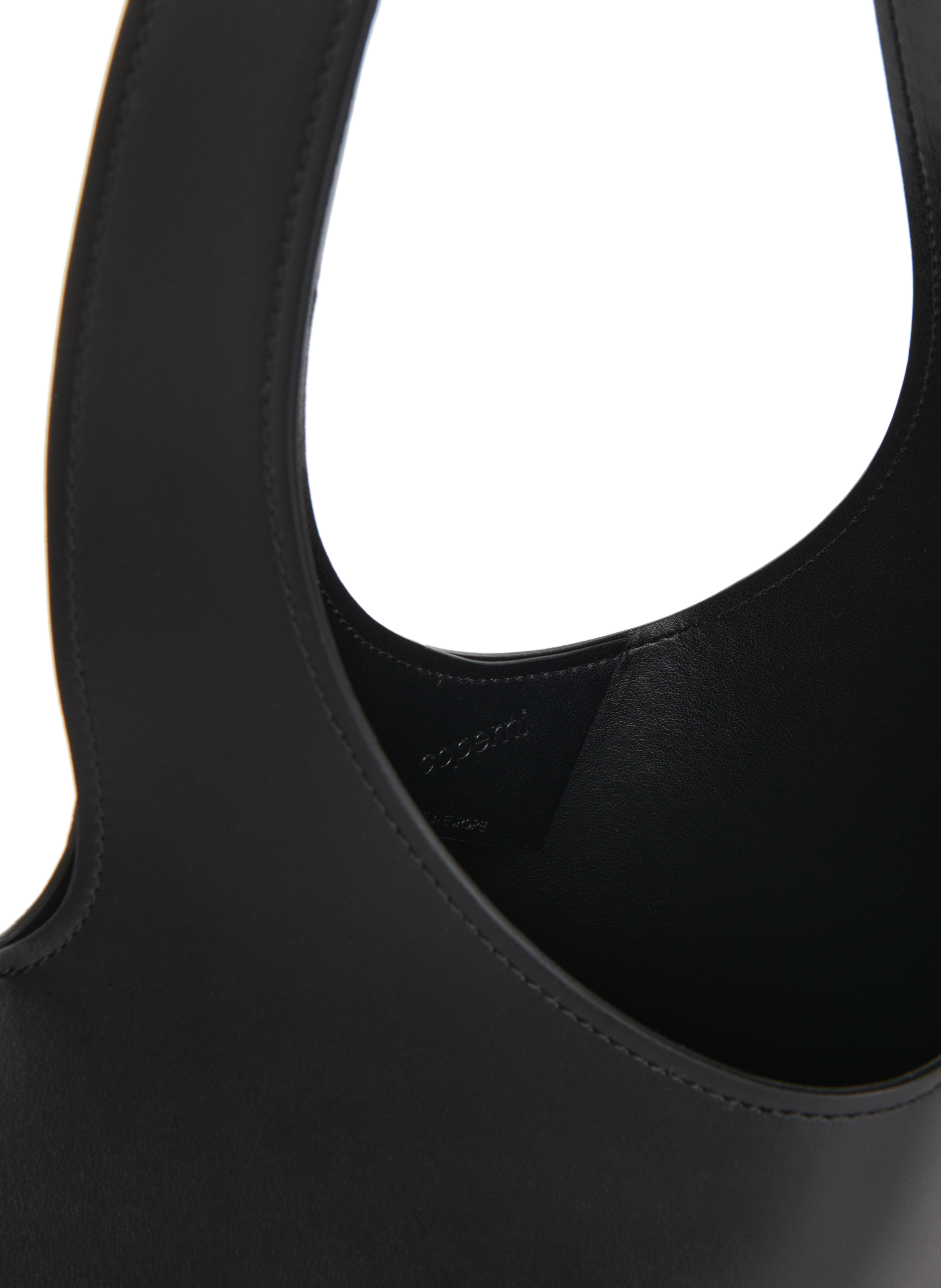 Heart Tote leather bag COPERNI Black