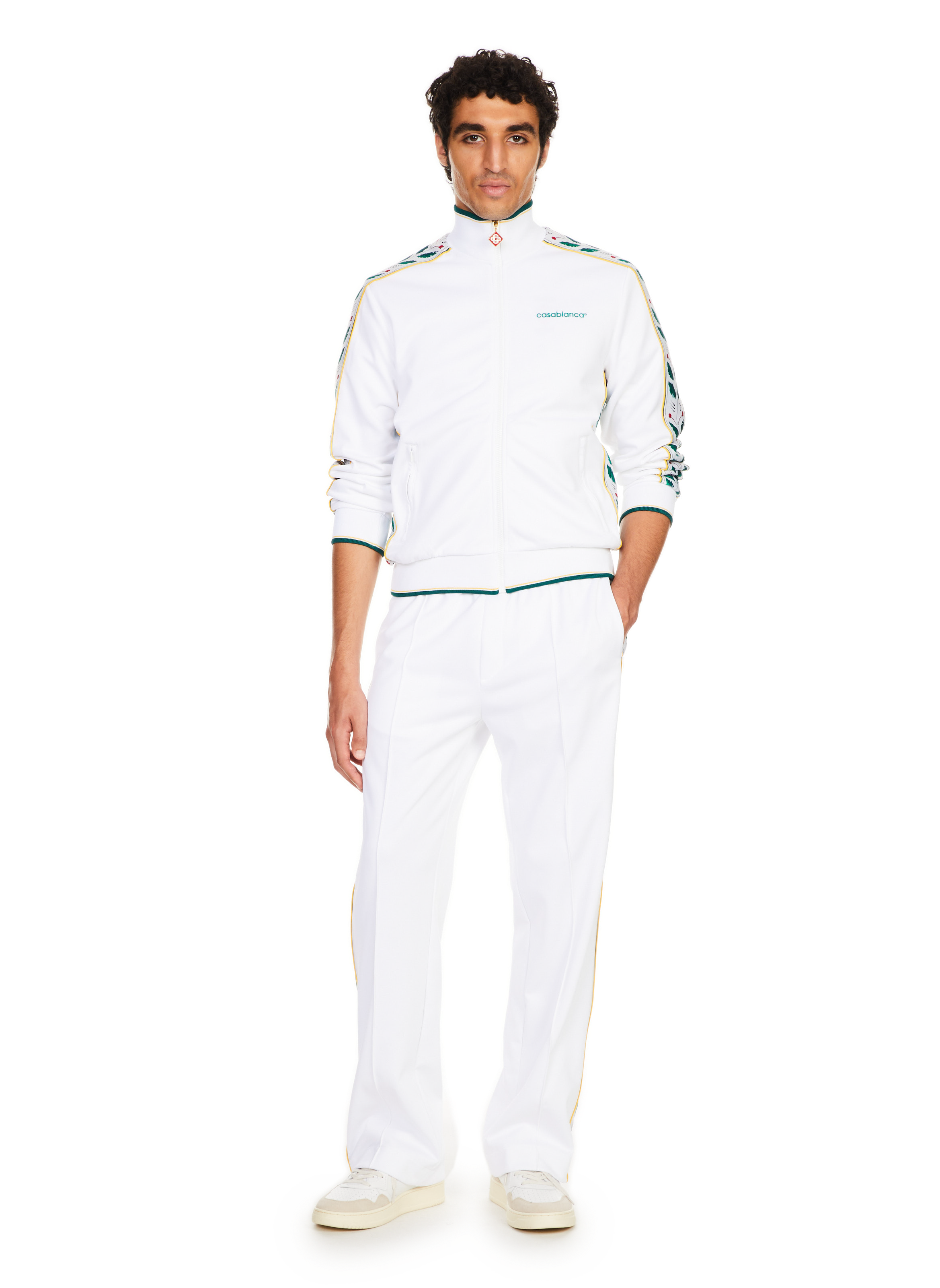 Tennis club jacket  CASABLANCA PARIS White