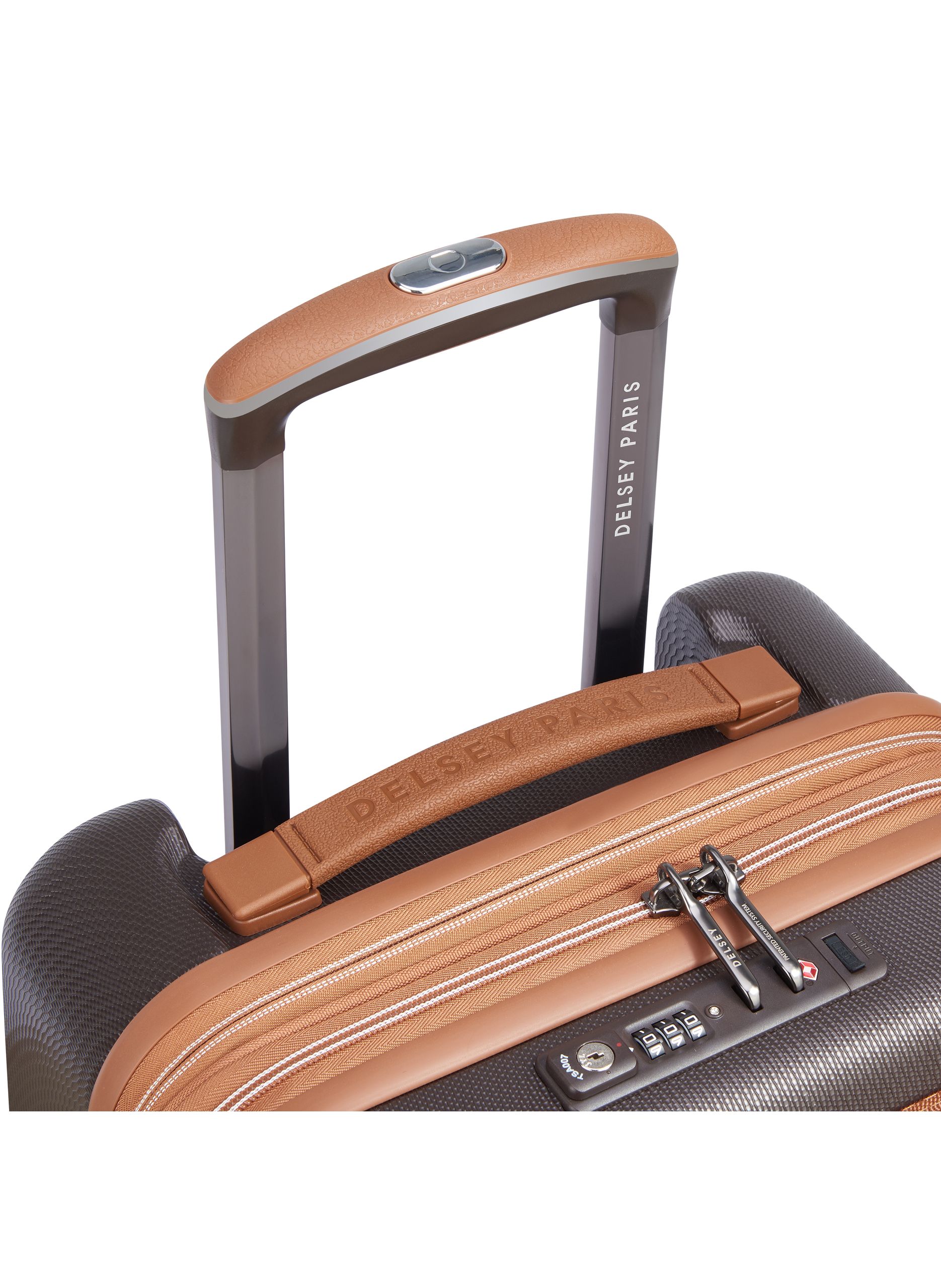 Valise cabine rigide taille s - chatelet air 2.0 DELSEY PARIS Marron