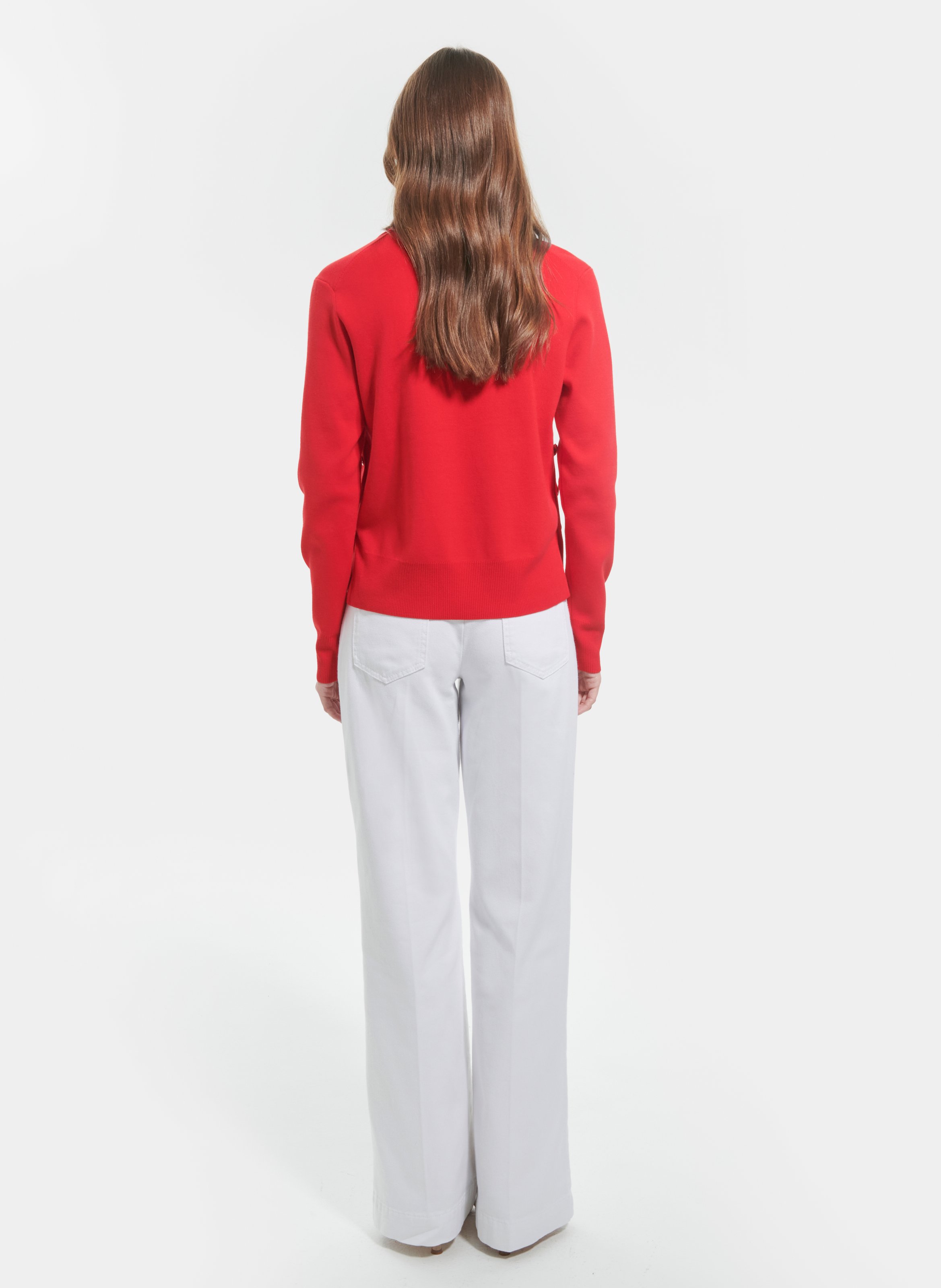 Pull  polo ZAPA Rouge