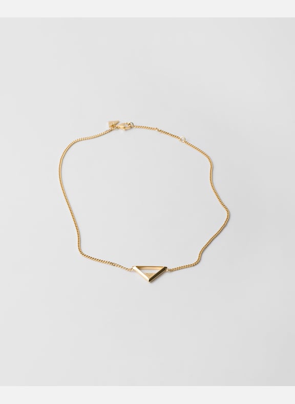 Collier en métal Argent by PRADA PRADA Collier en métal Argent