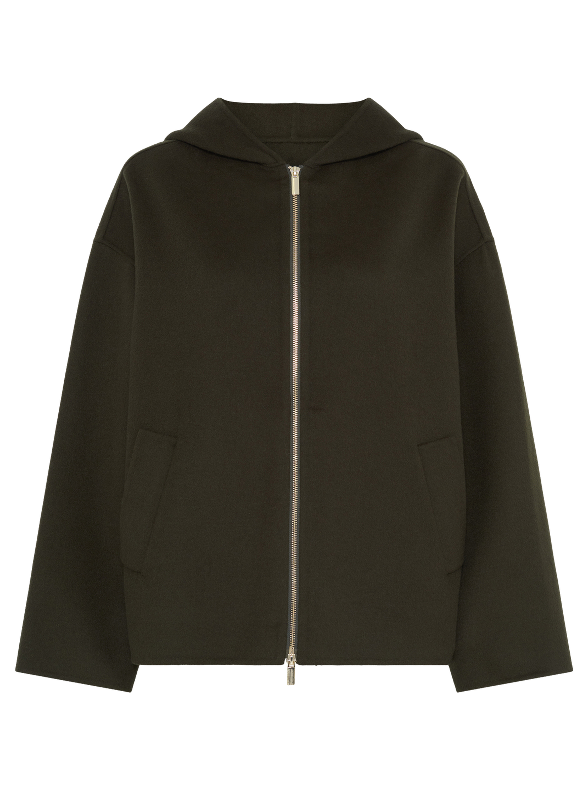 Manteau court en laine double face - milana GERARD DAREL Vert