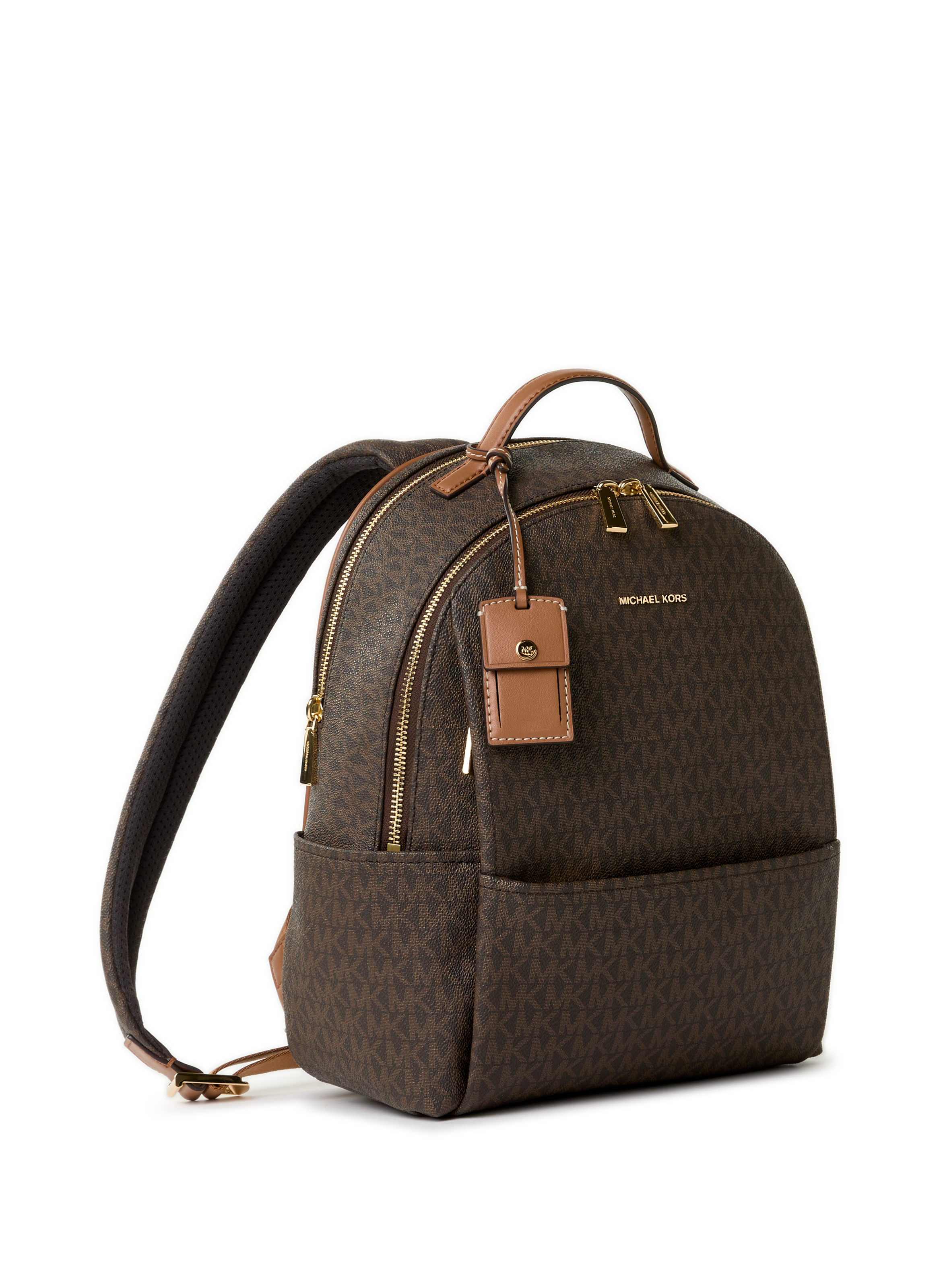 Sac à dos imprimé monogramme  MICHAEL KORS Marron