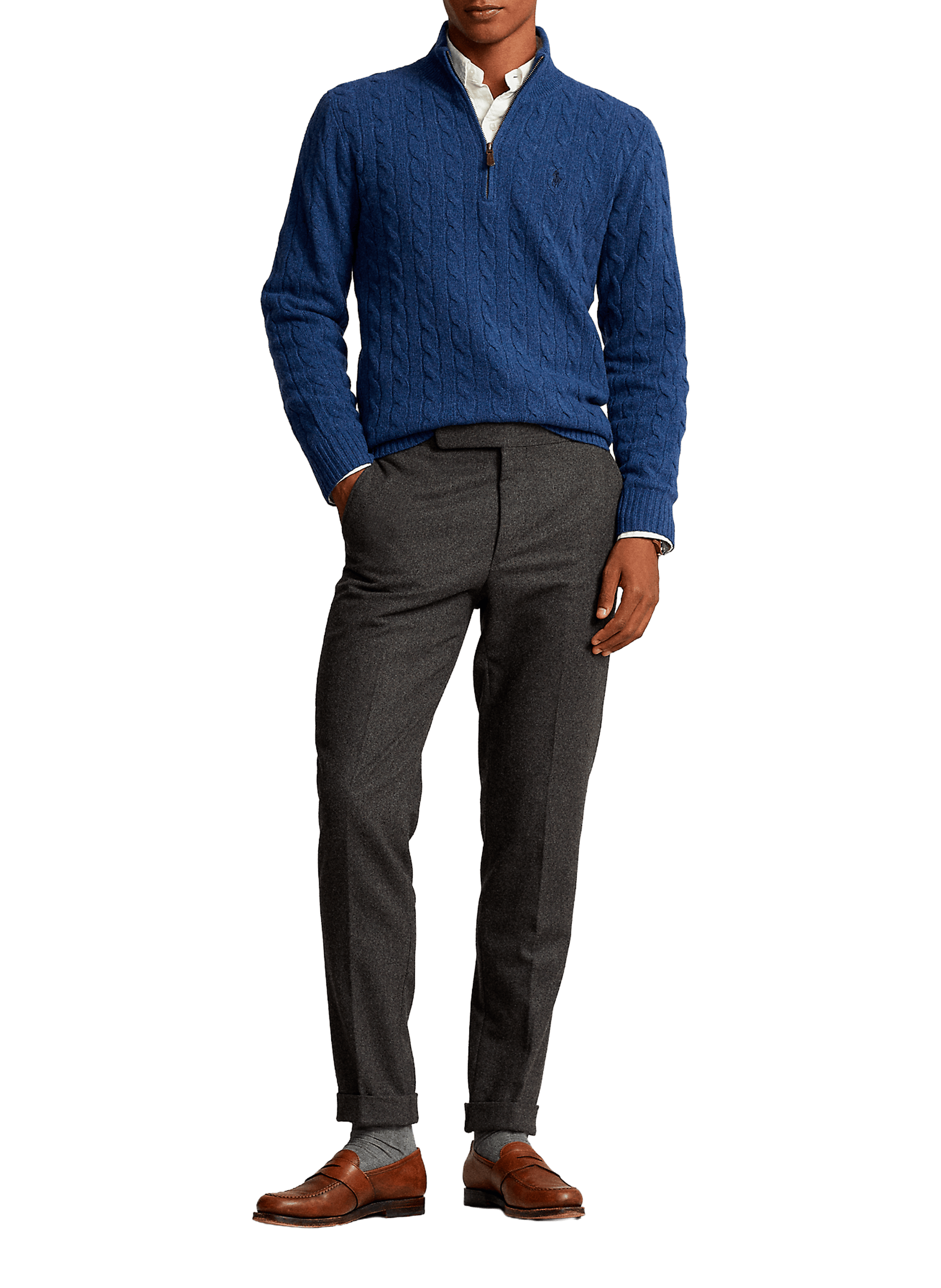 Wool and cashmere Jumper POLO RALPH LAUREN Blue