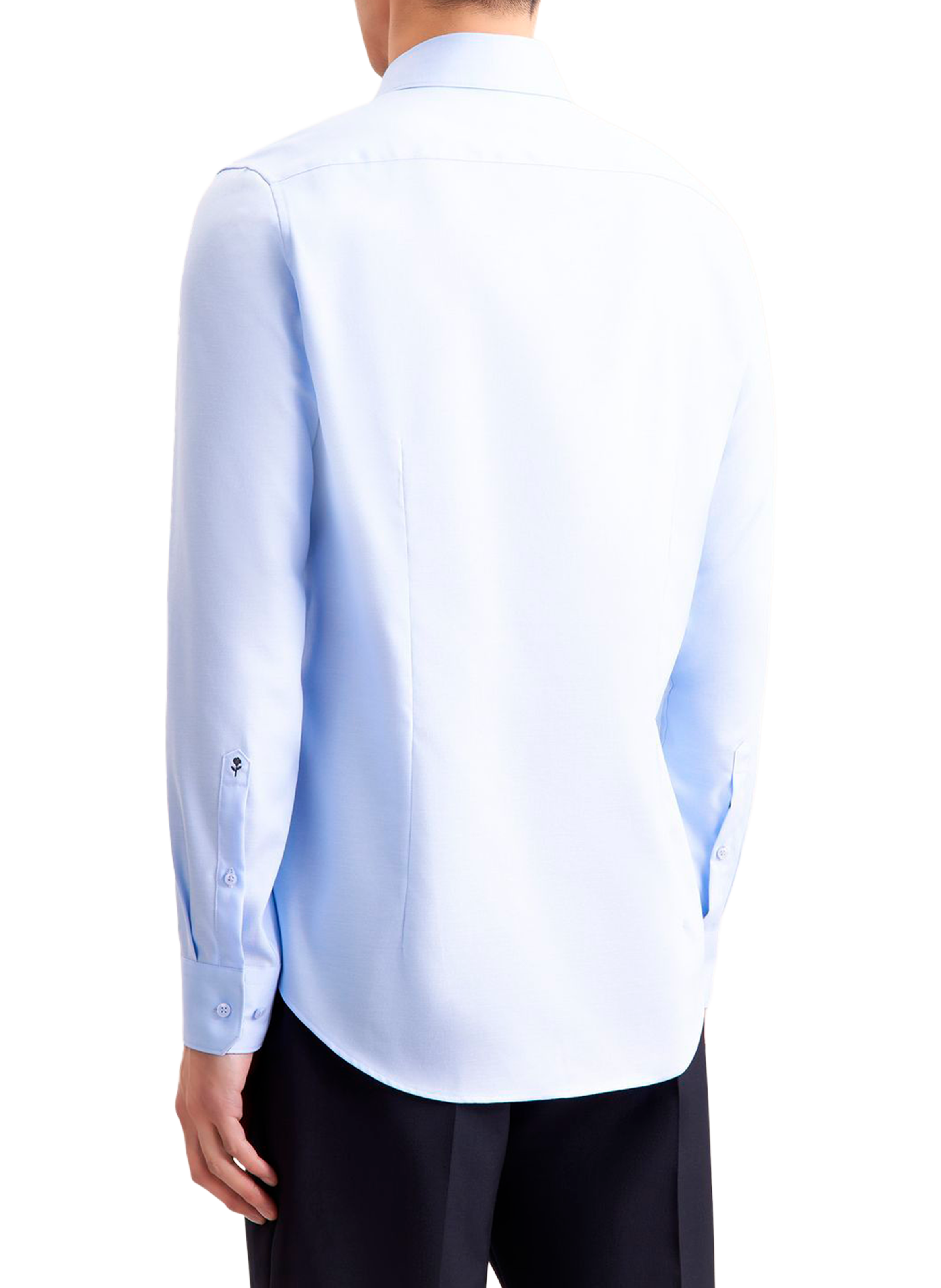 Chemise en coton SEIDENSTICKER Bleu