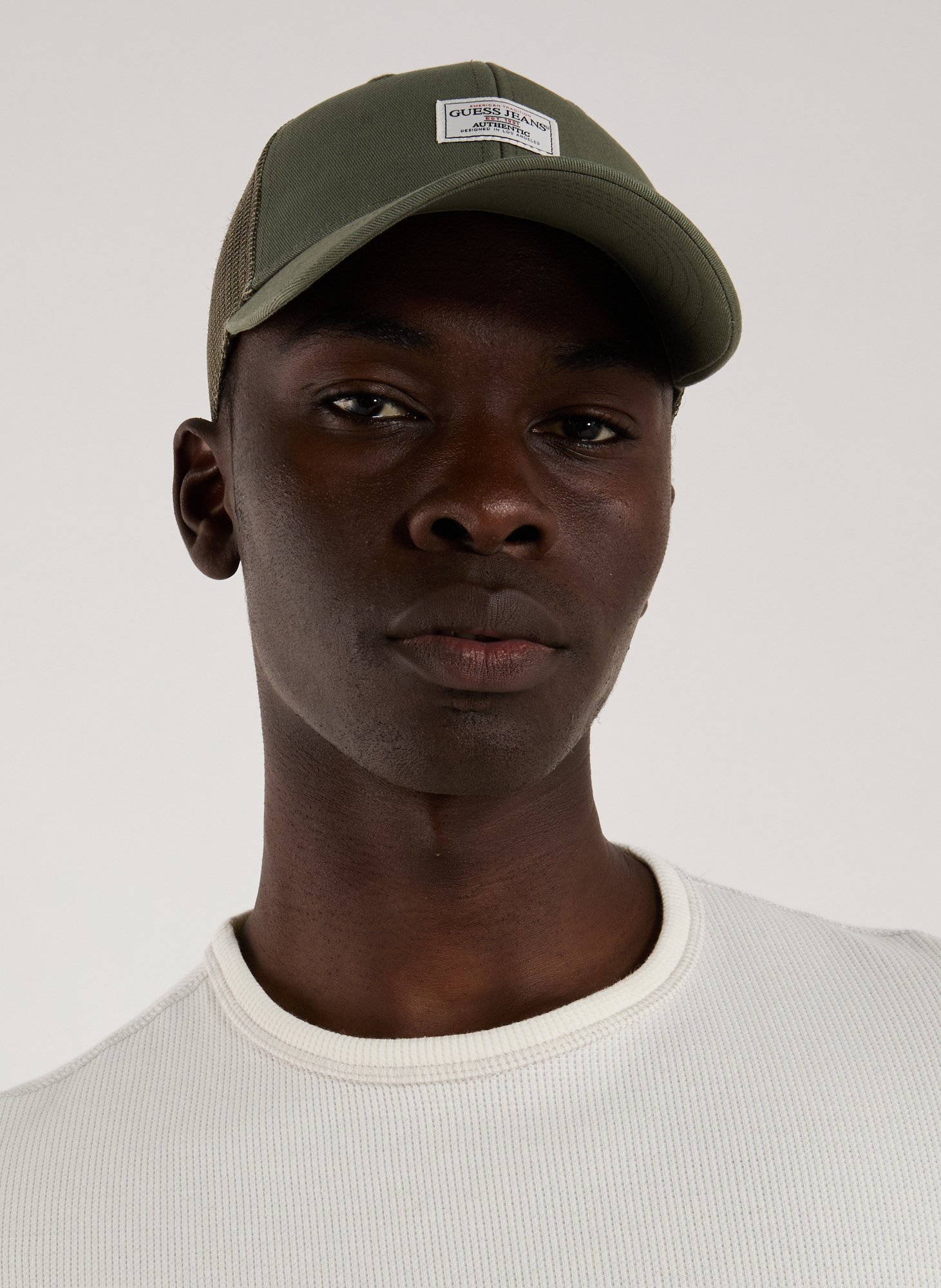 Cotton cap GUESS Green