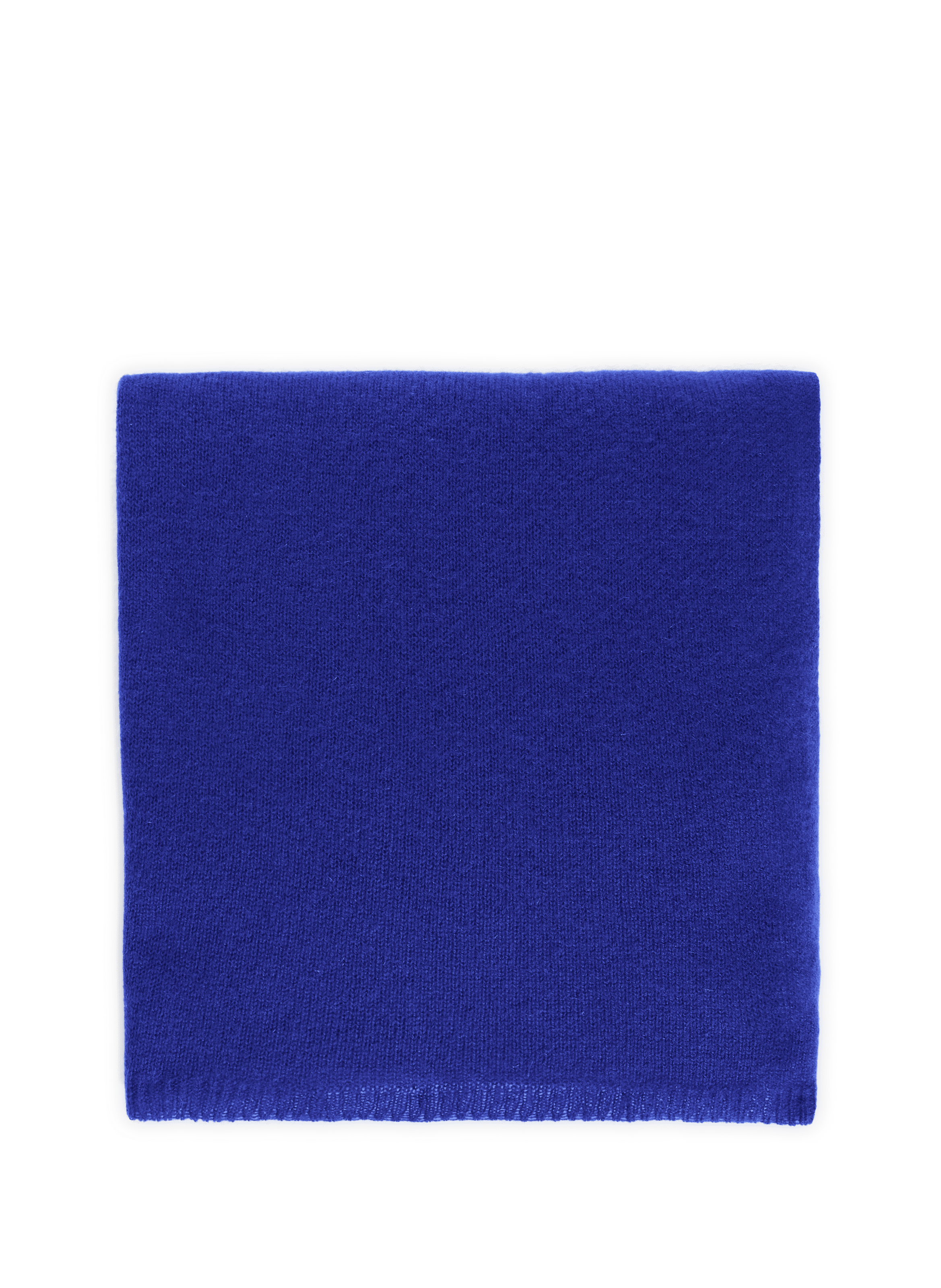 AU PRINTEMPS PARIS Cashmere Scarf Blue