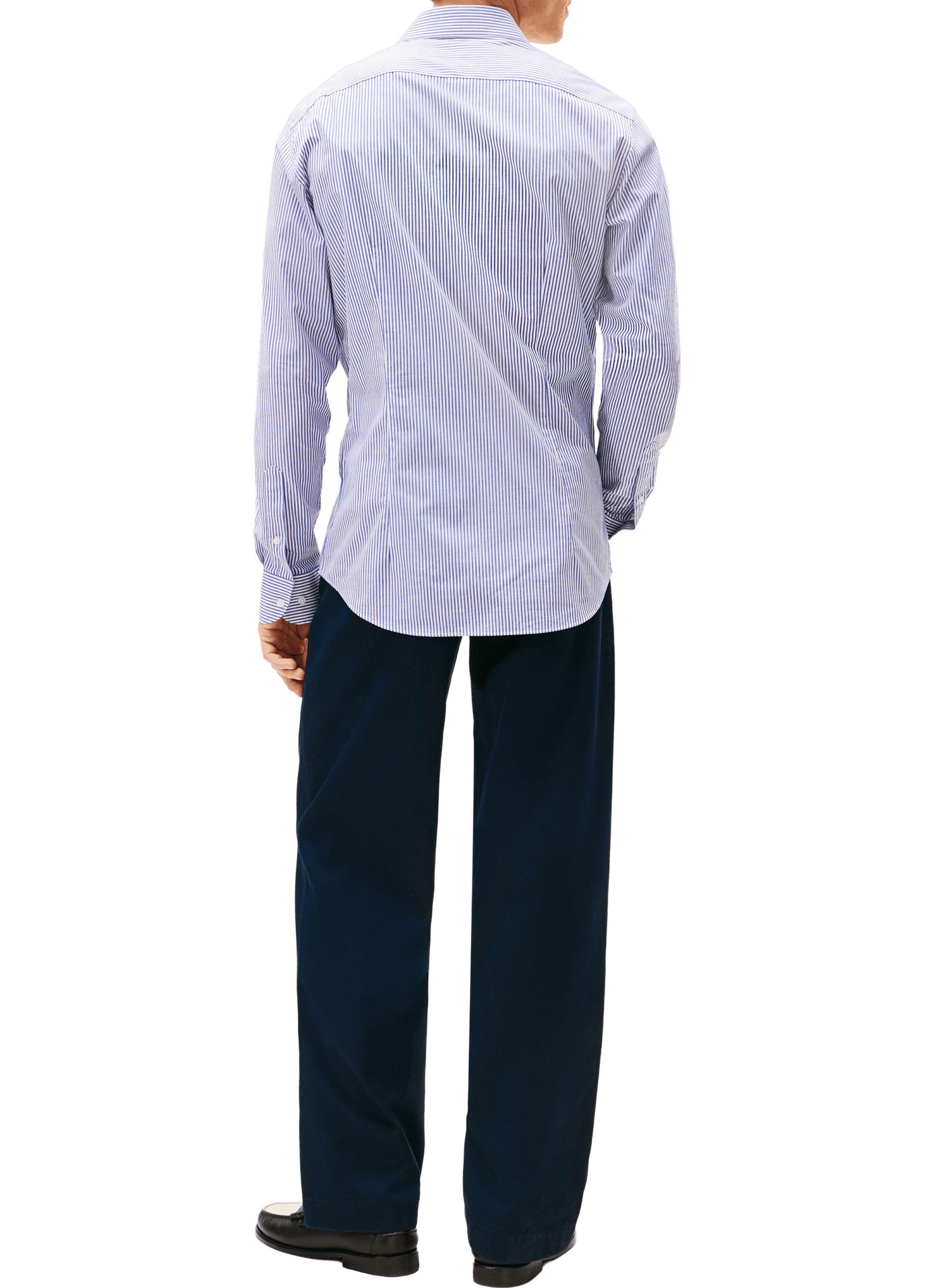 Chemise à manches longues à rayures TOMMY HILFIGER Bleu