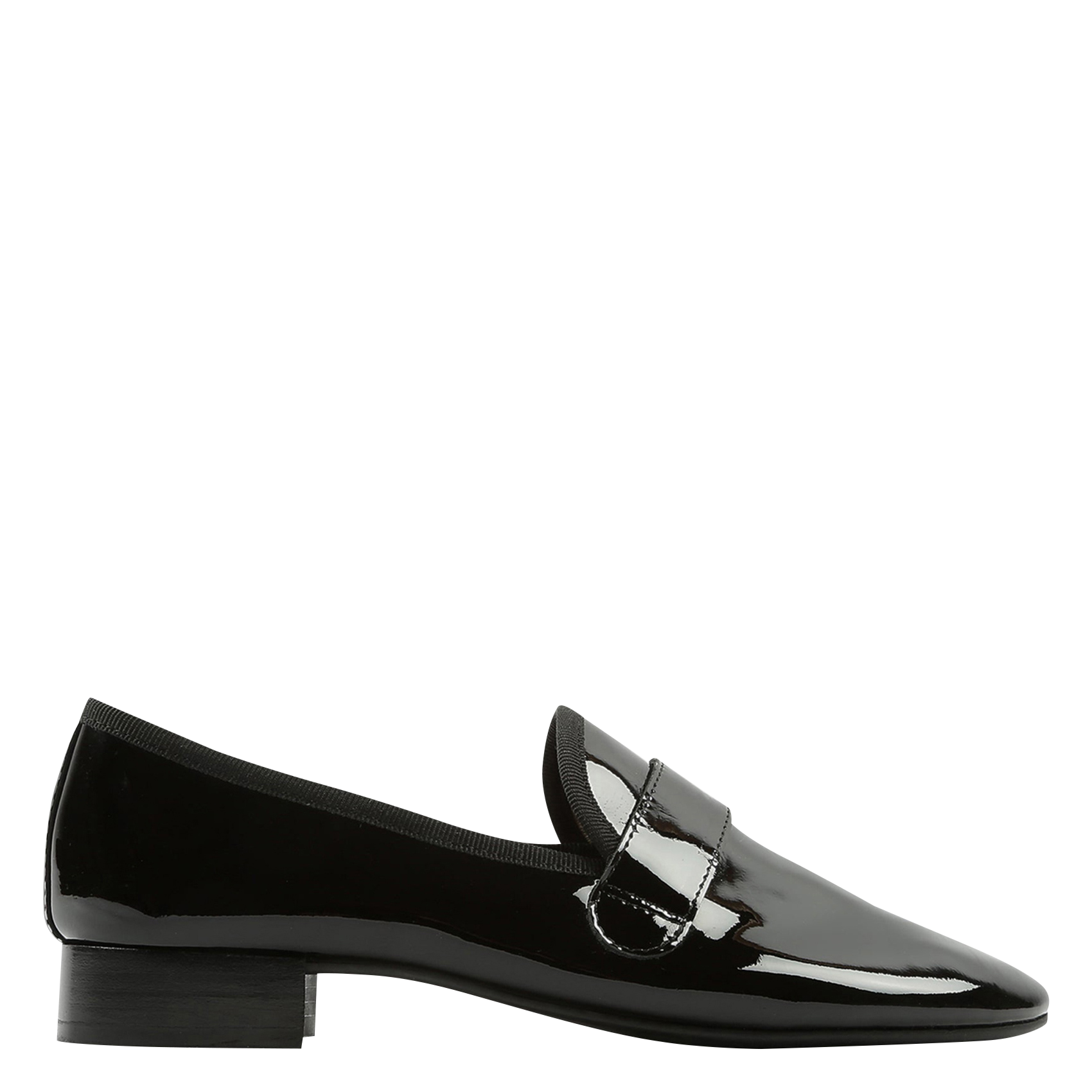 Loafers vernis en cuir vernis REPETTO Noir