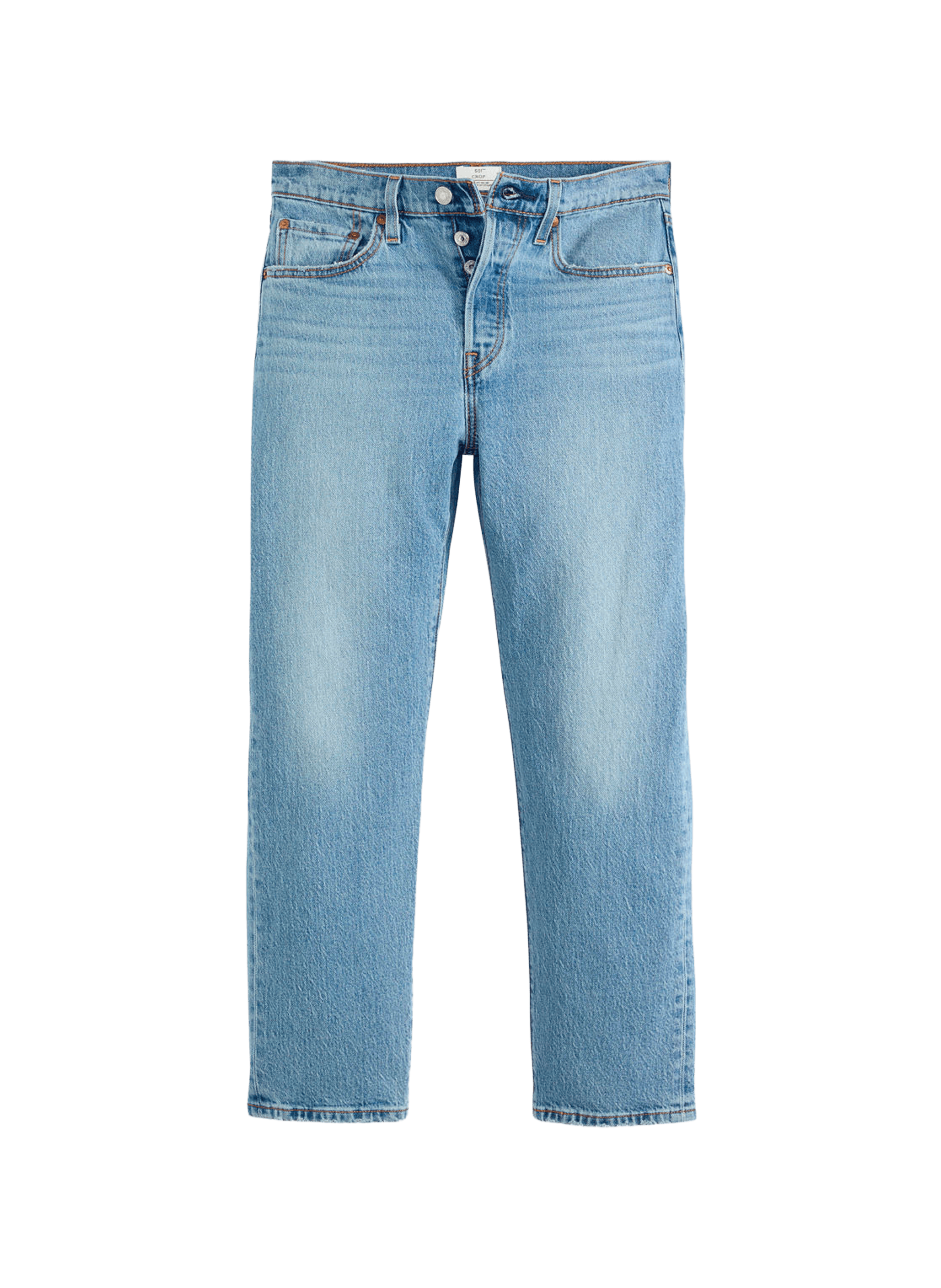 501 Washed Short Jeans LEVI'S Blue