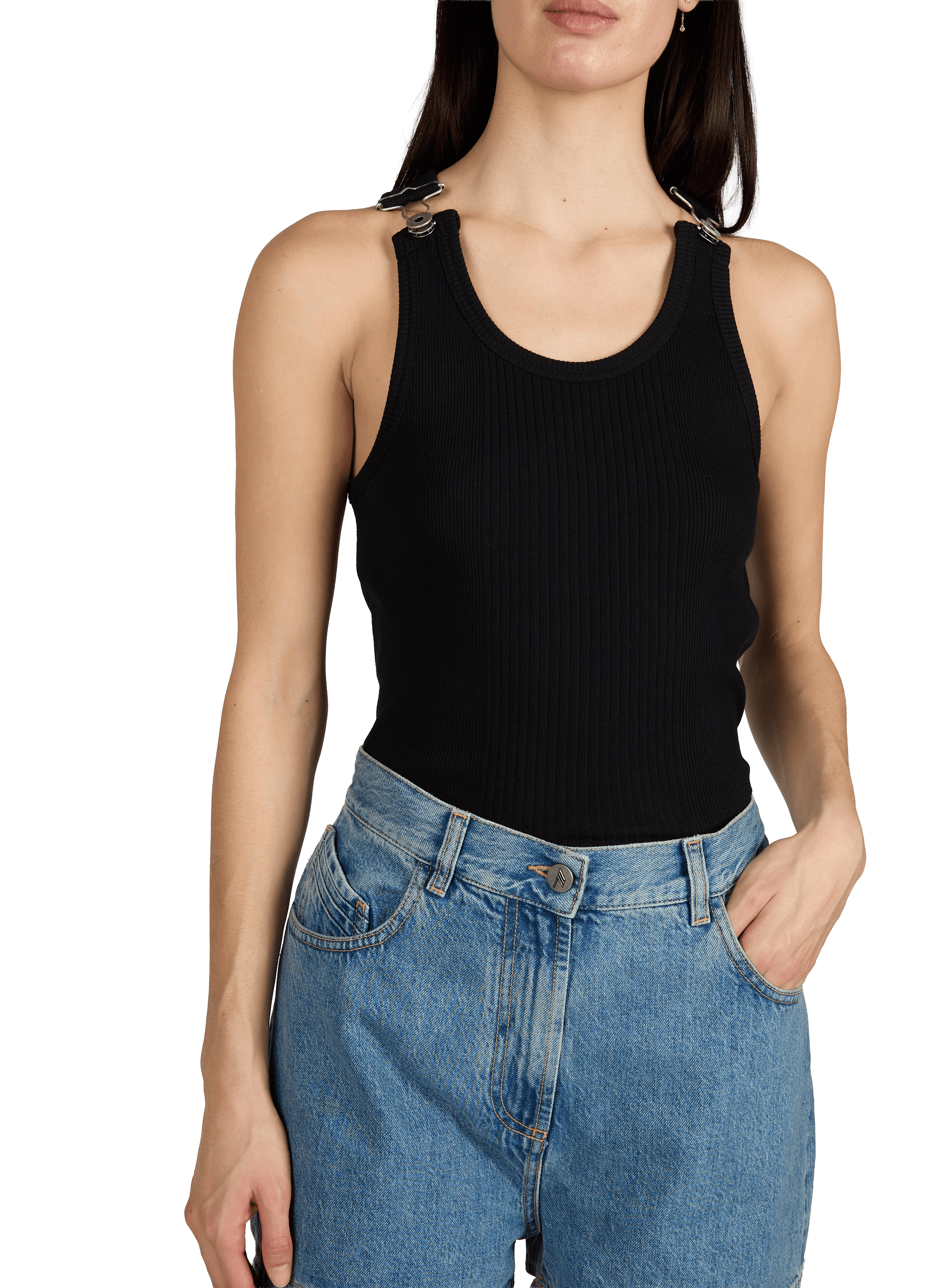 Ribbed cotton top JEAN PAUL GAULTIER
