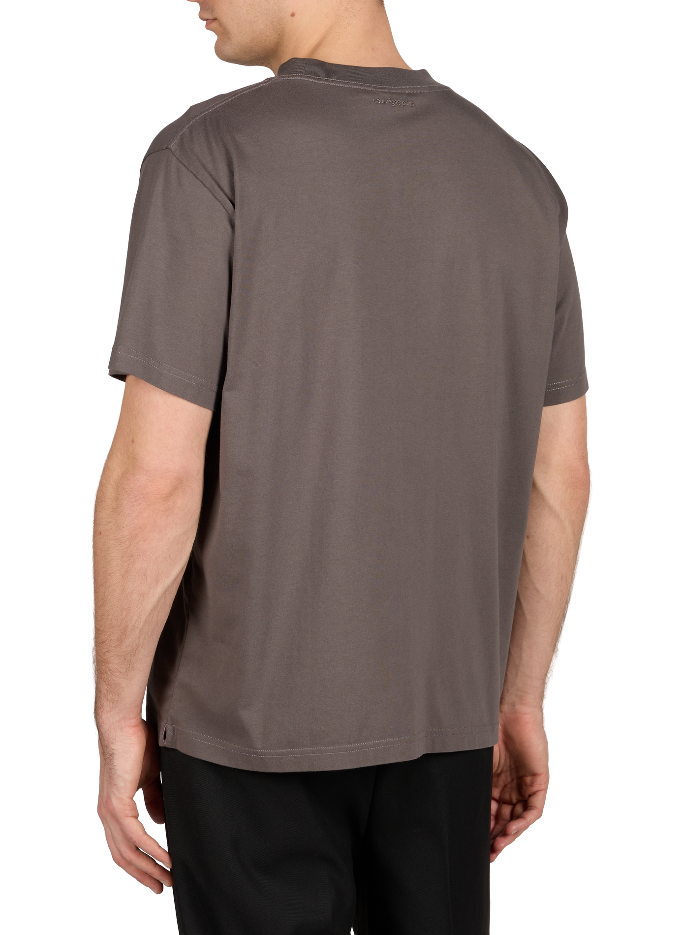 T-shirt en coton COURRÈGES Gris