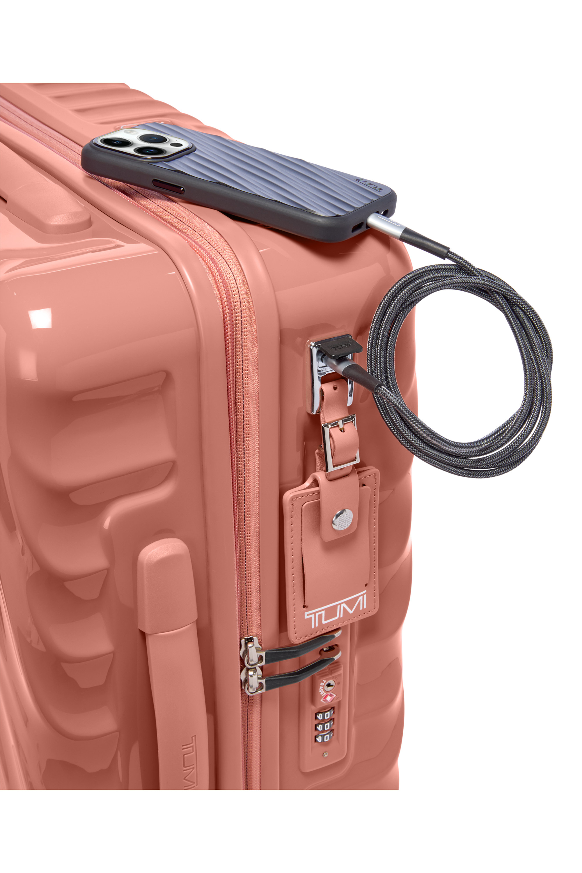 19 degree valise 4 roues taille s TUMI Rose