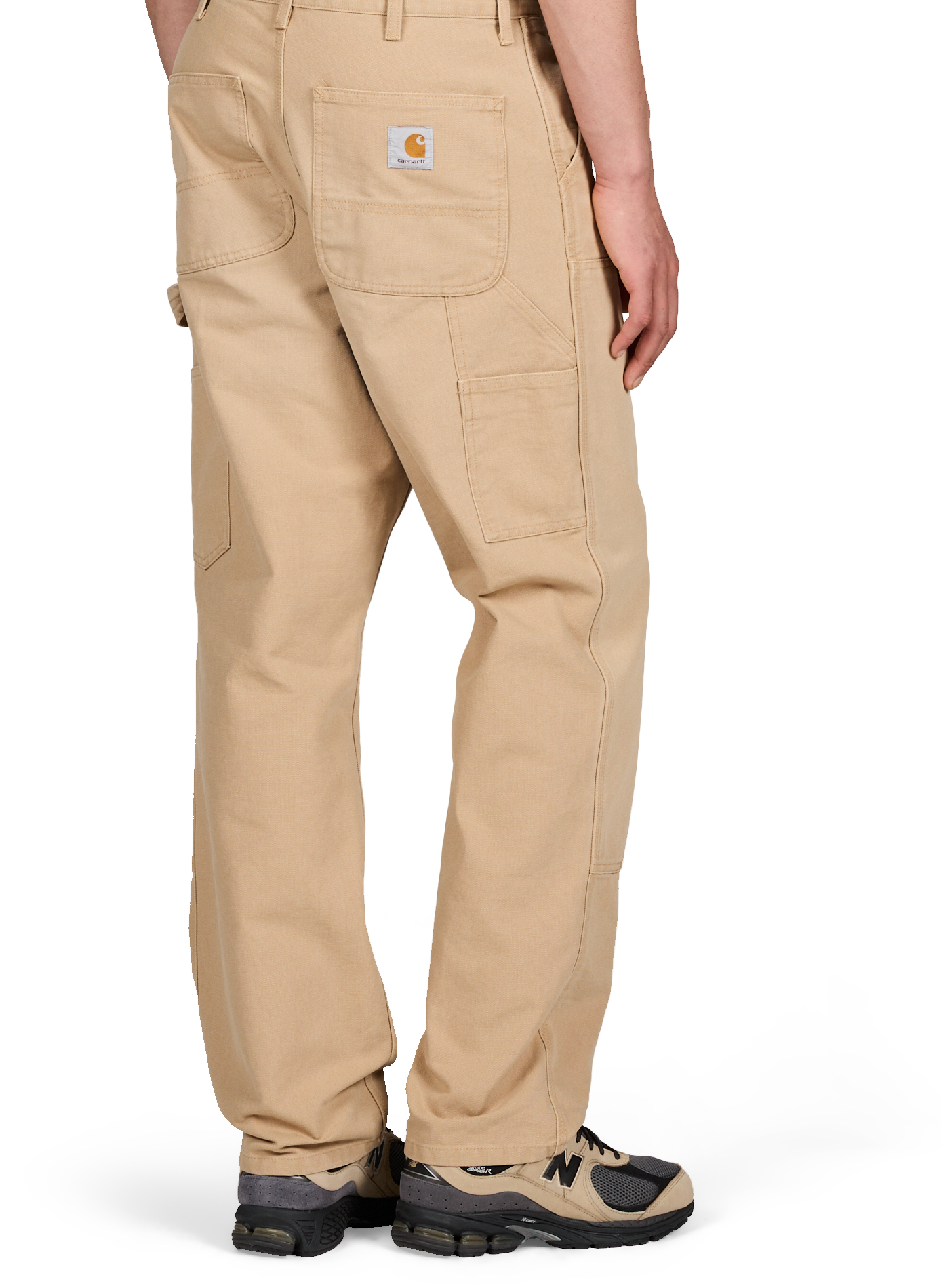 Pantaloni diritti in cotone CARHARTT WIP Marrone