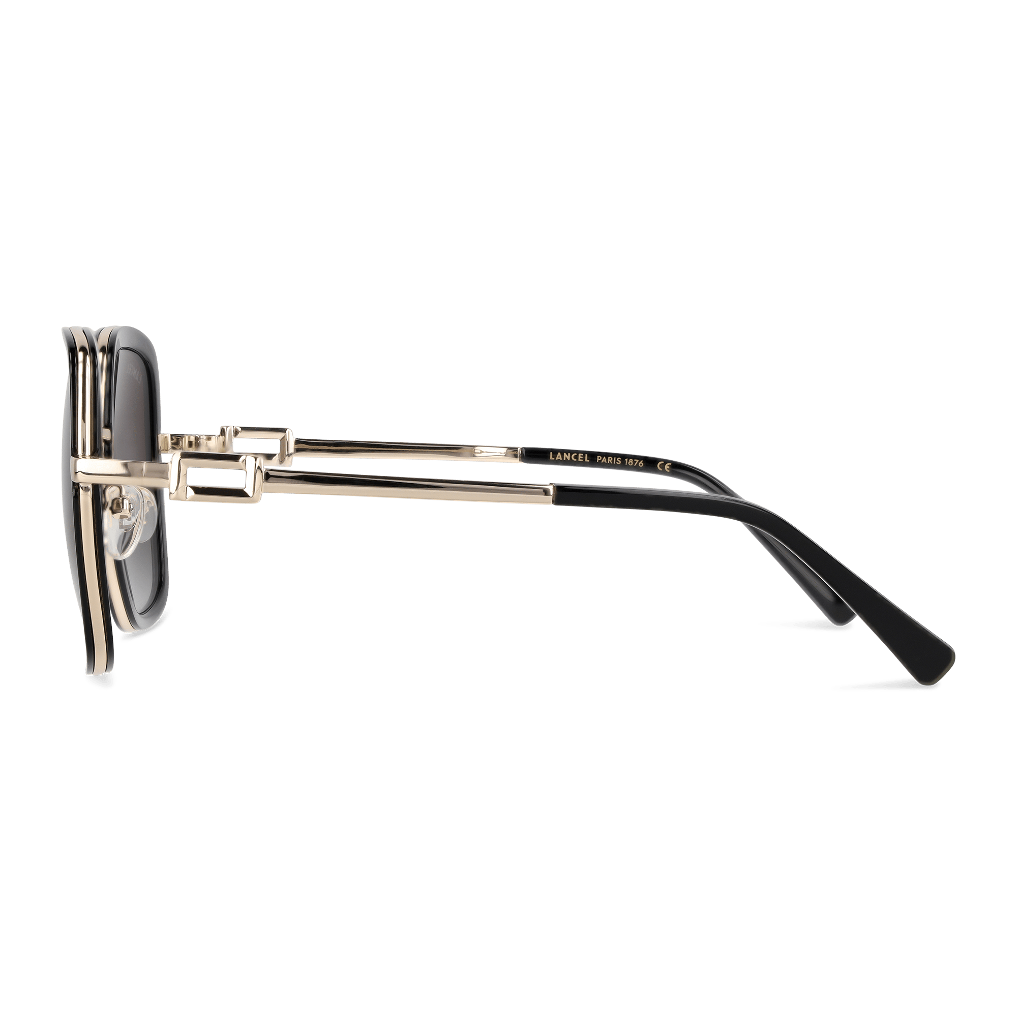 Lunettes de soleil tess de lancel en acétate LANCEL Noir