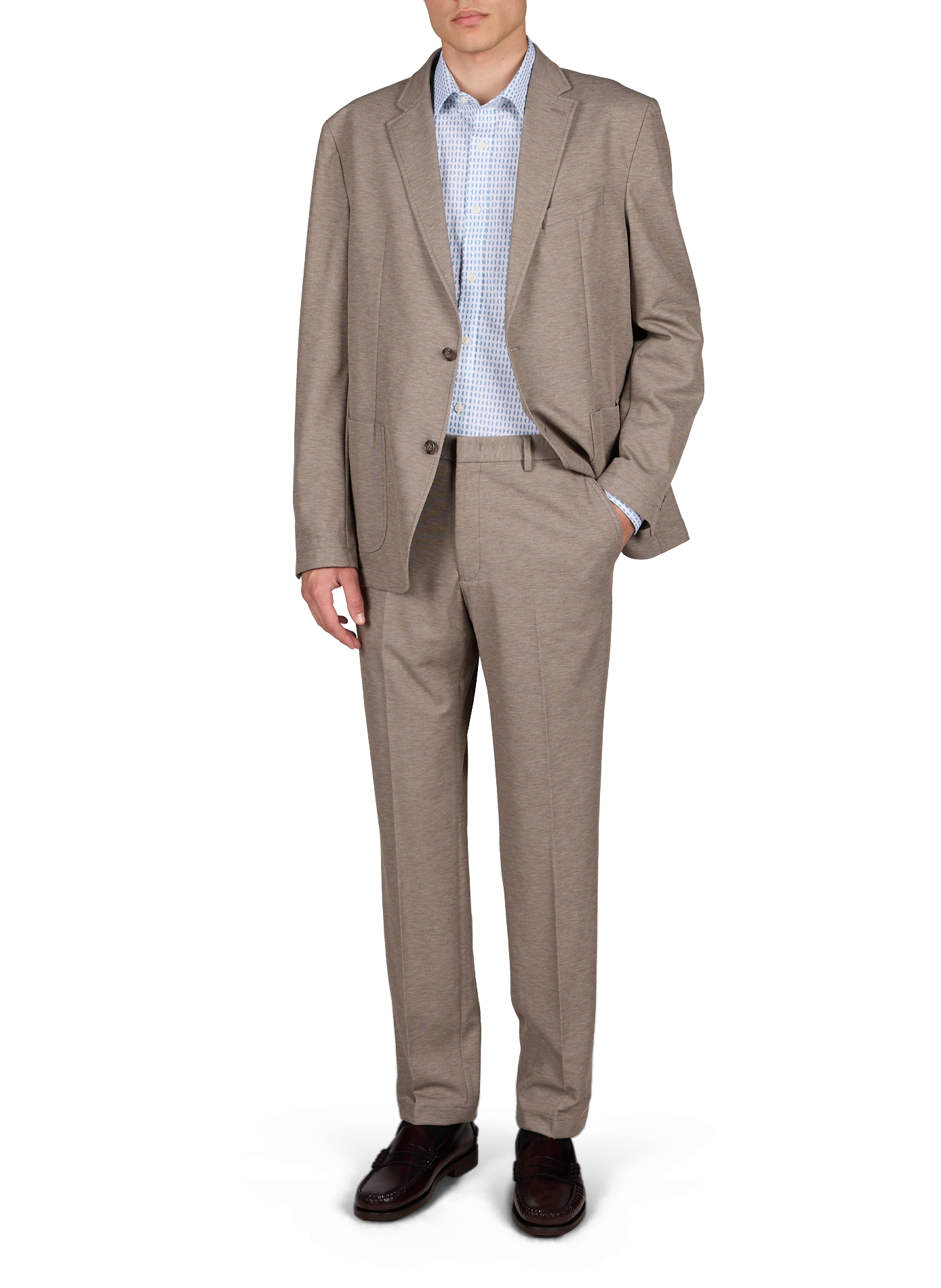 Straight blazer PIERRE CARDIN Grey