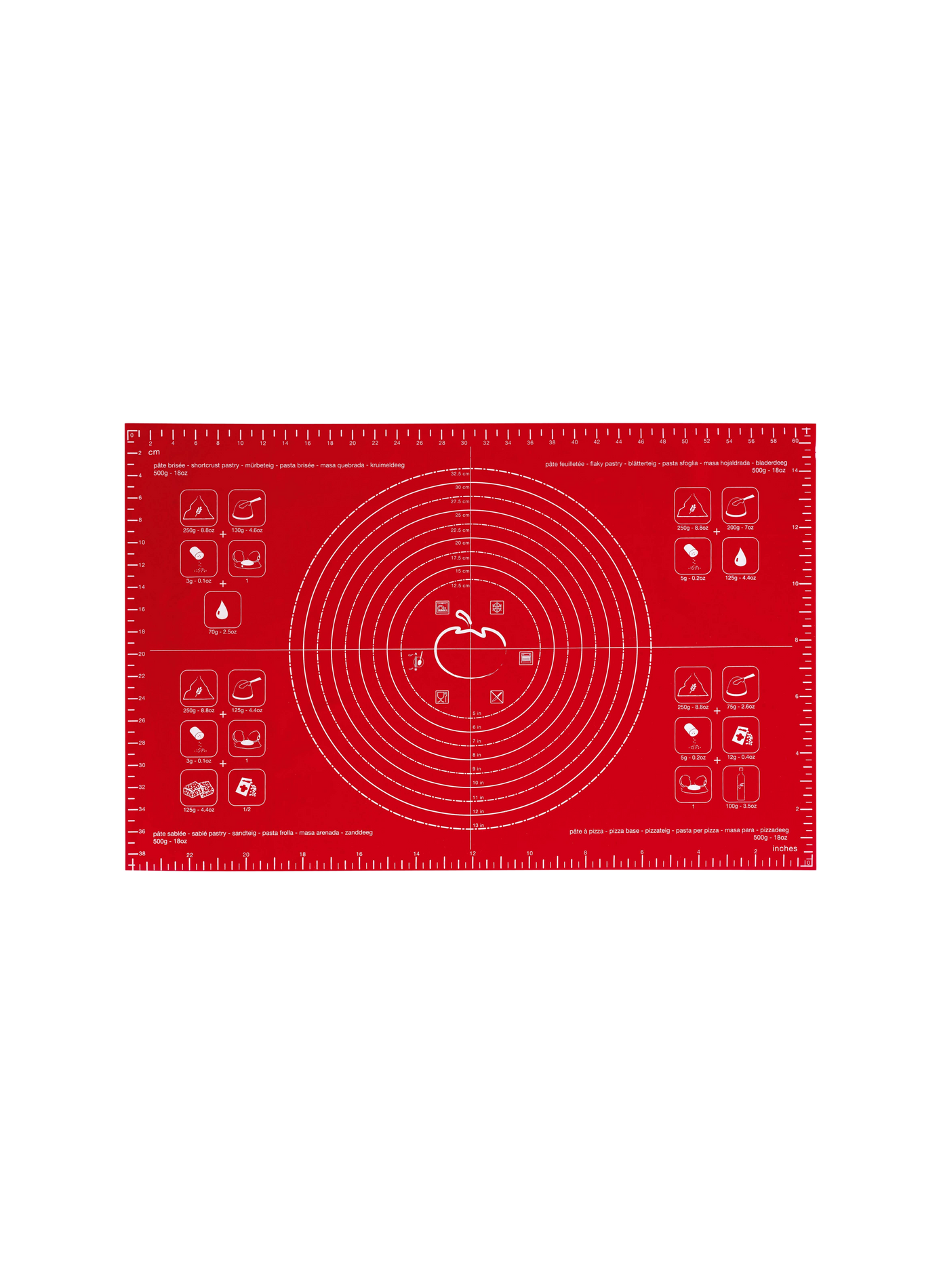 Antihaft-Backpapier MASTRAD Rot