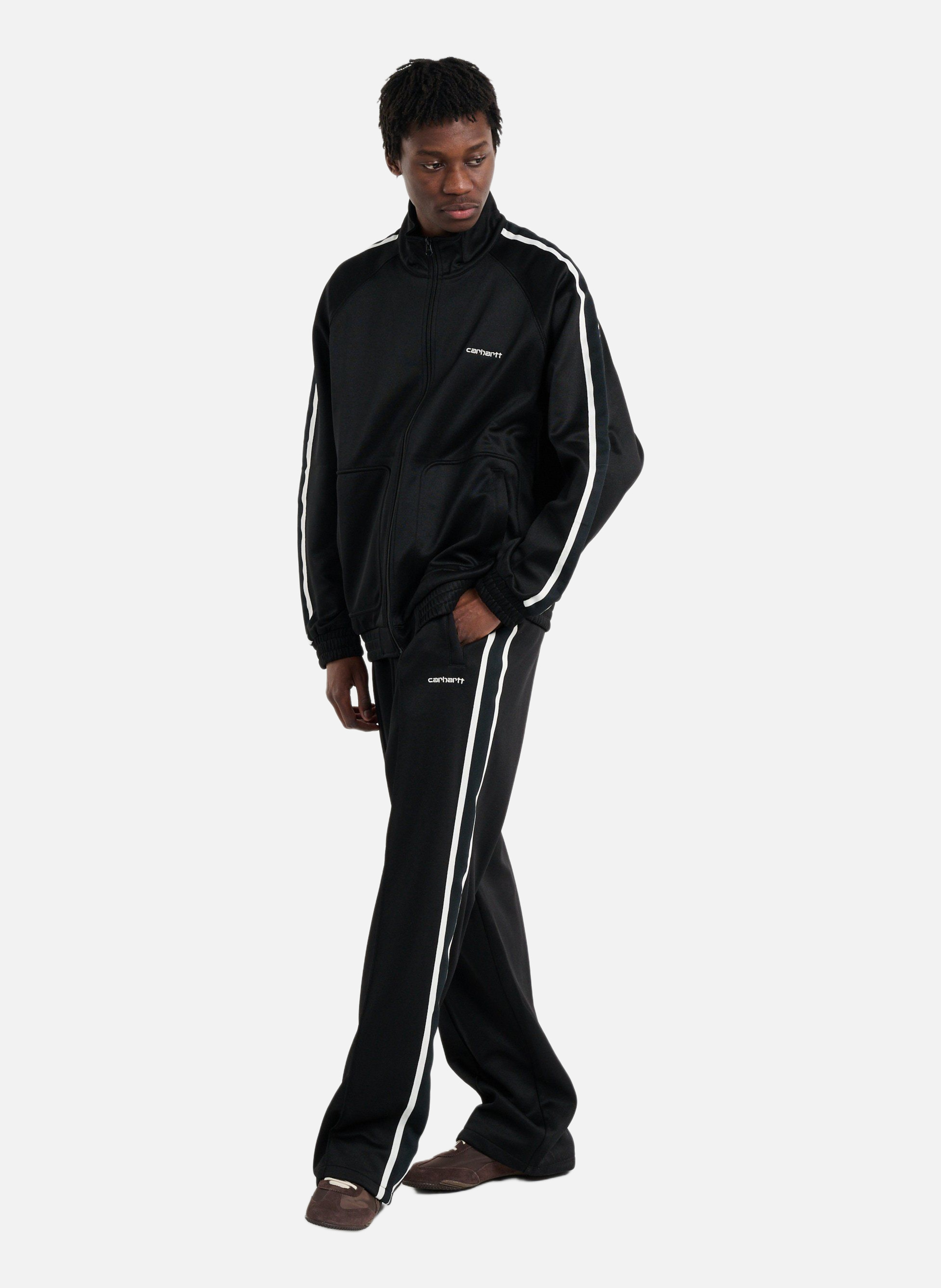 Veste de survêtement bolar sweat jacket | Noir CARHARTT WIP Homme