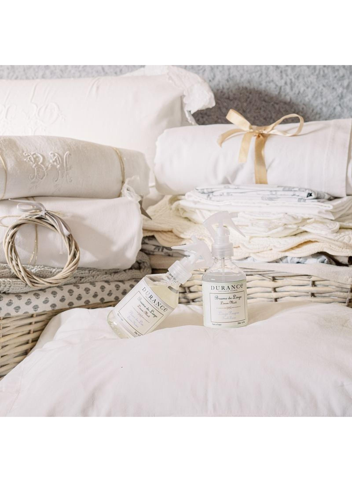 Clean Linen Fabric Mist 250ml DURANCE White