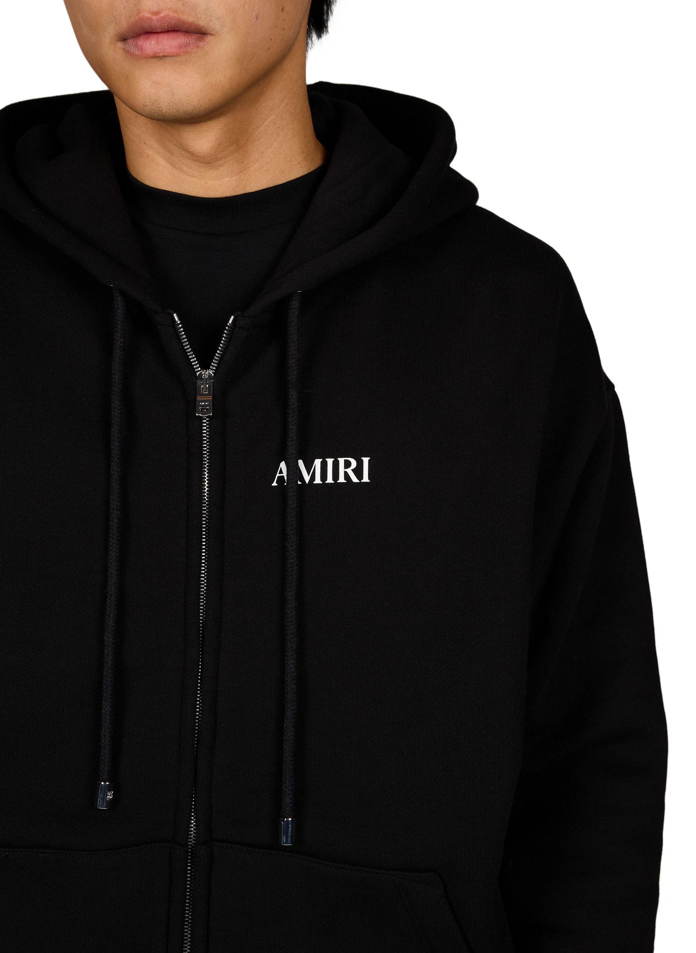 Zip-up hoodie sweatshirt AMIRI Black
