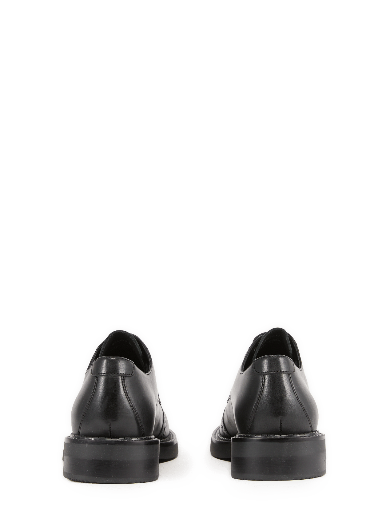 Richelieu en cuir GEOX Noir