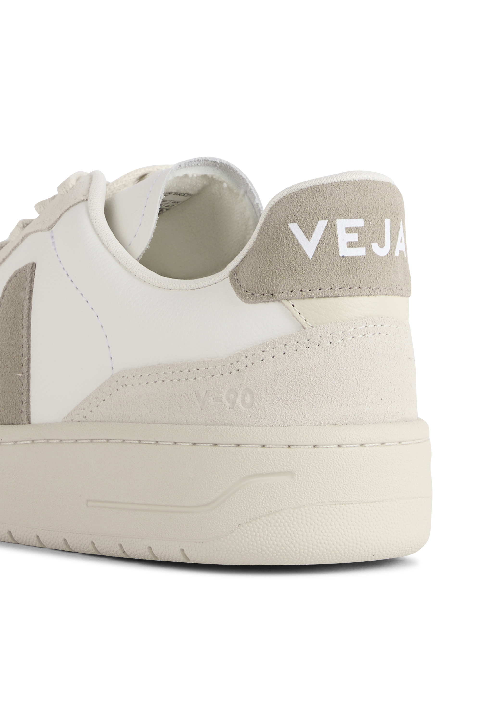 Baskets V-90 en cuir  VEJA Blanc