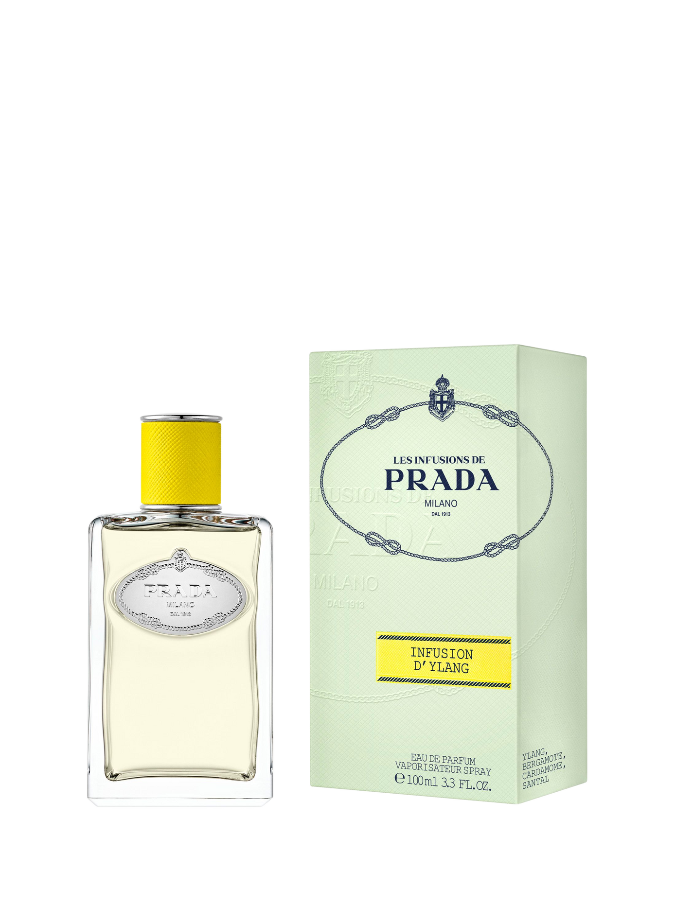 Die Infusionen - Strahlend blumig-holziges Eau de Parfum. PRADA No color