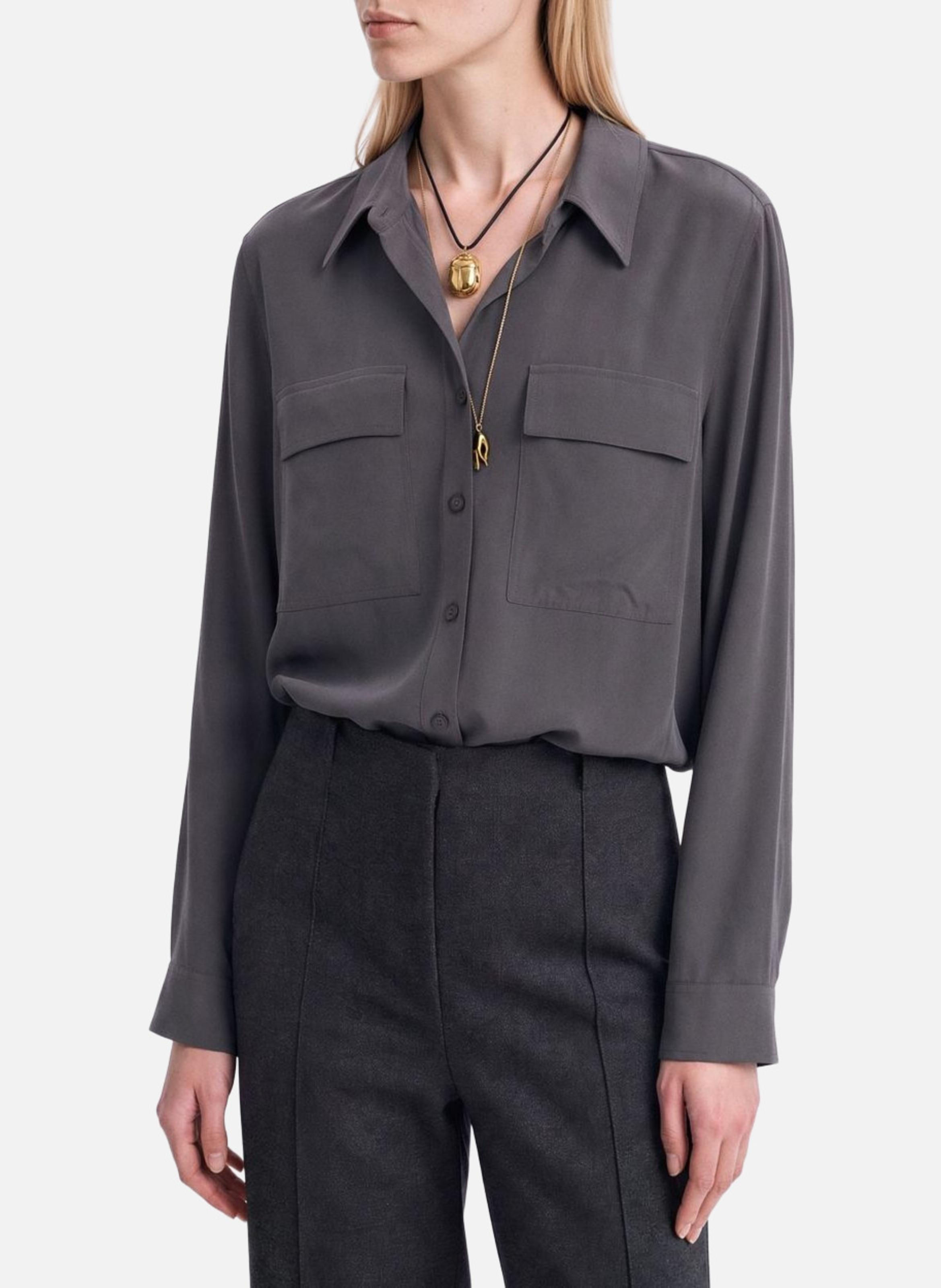 Chemise demo VANESSA BRUNO Gris