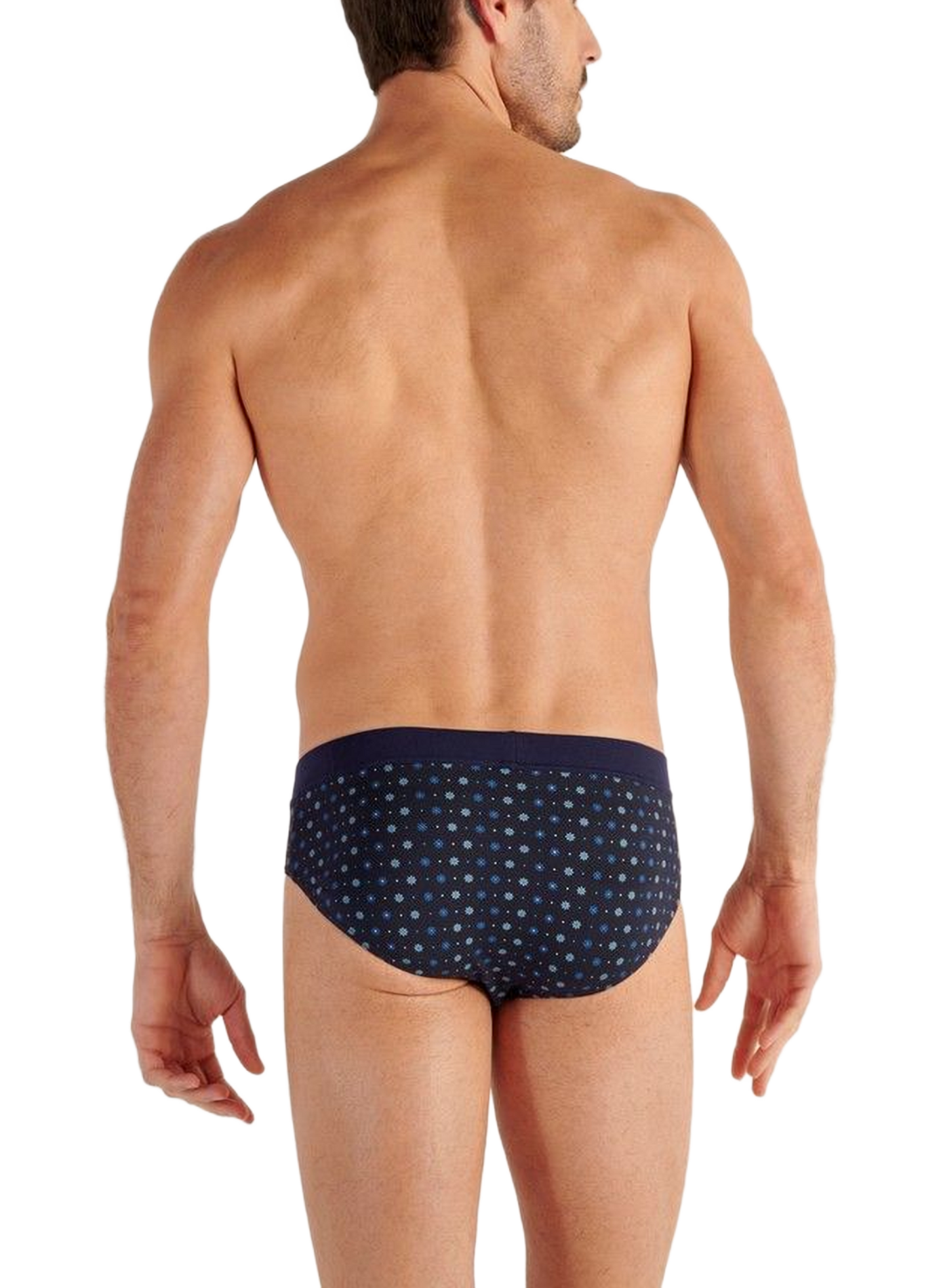 Printed briefs  HOM Blue
