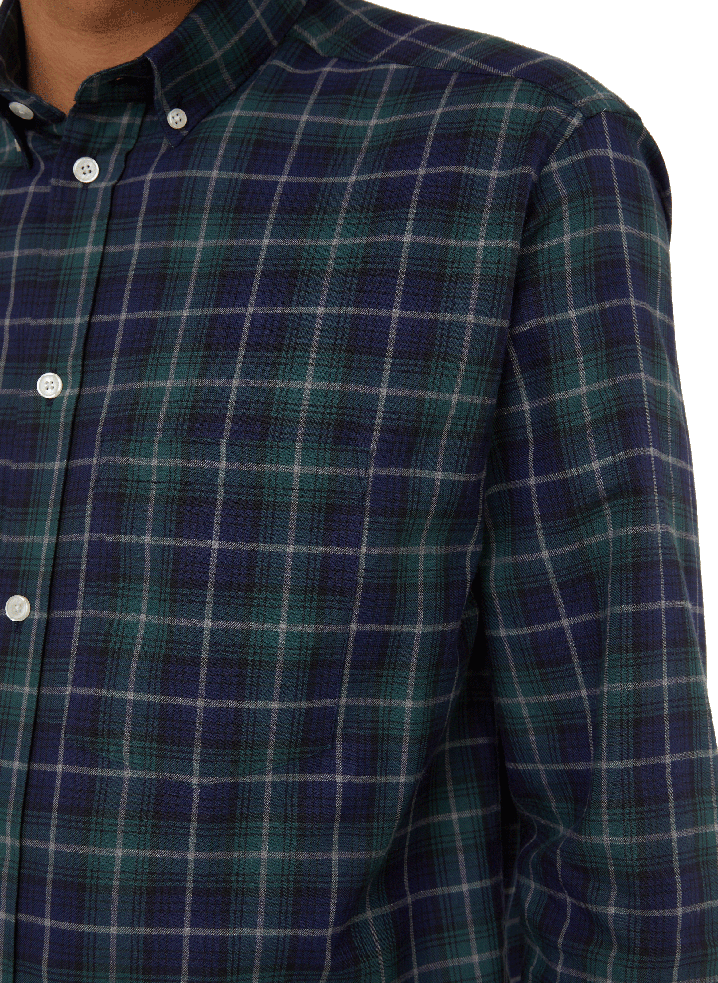 Striped cotton shirt  AU PRINTEMPS PARIS Blue