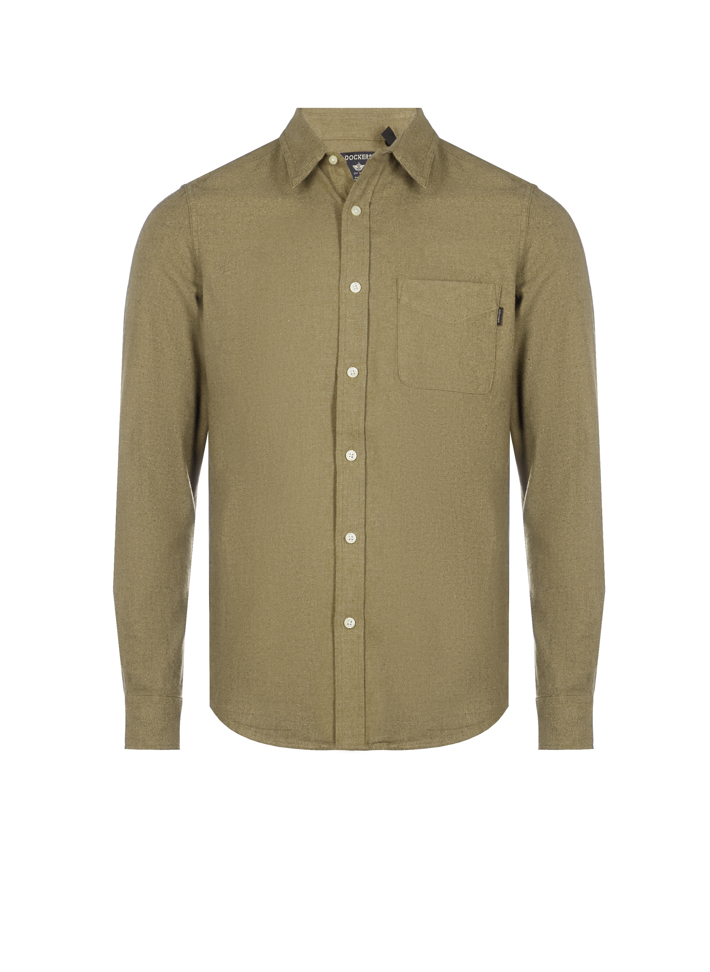Chemise en coton DOCKERS Kaki