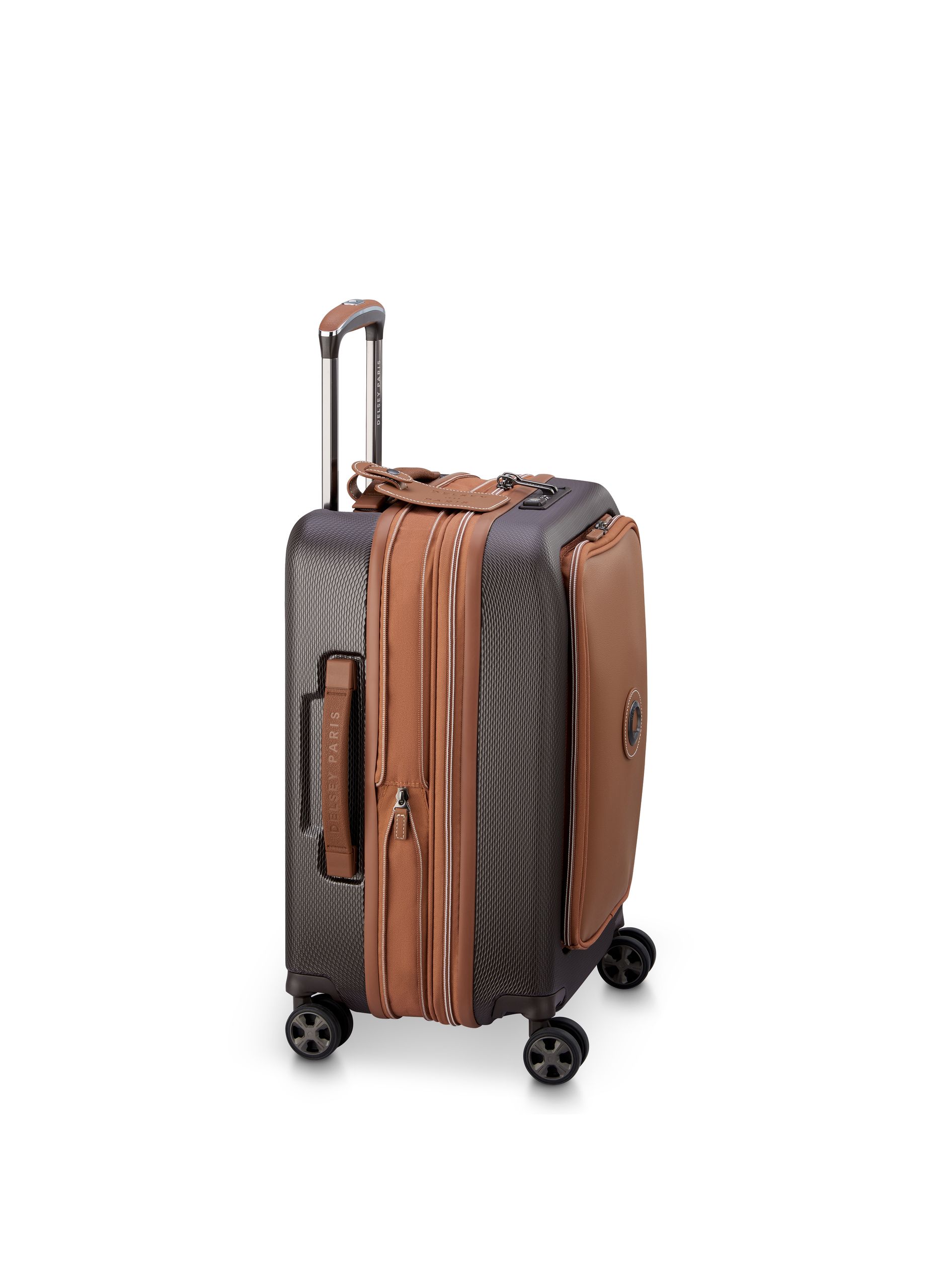 Valise cabine rigide taille s - chatelet air 2.0 DELSEY PARIS Marron