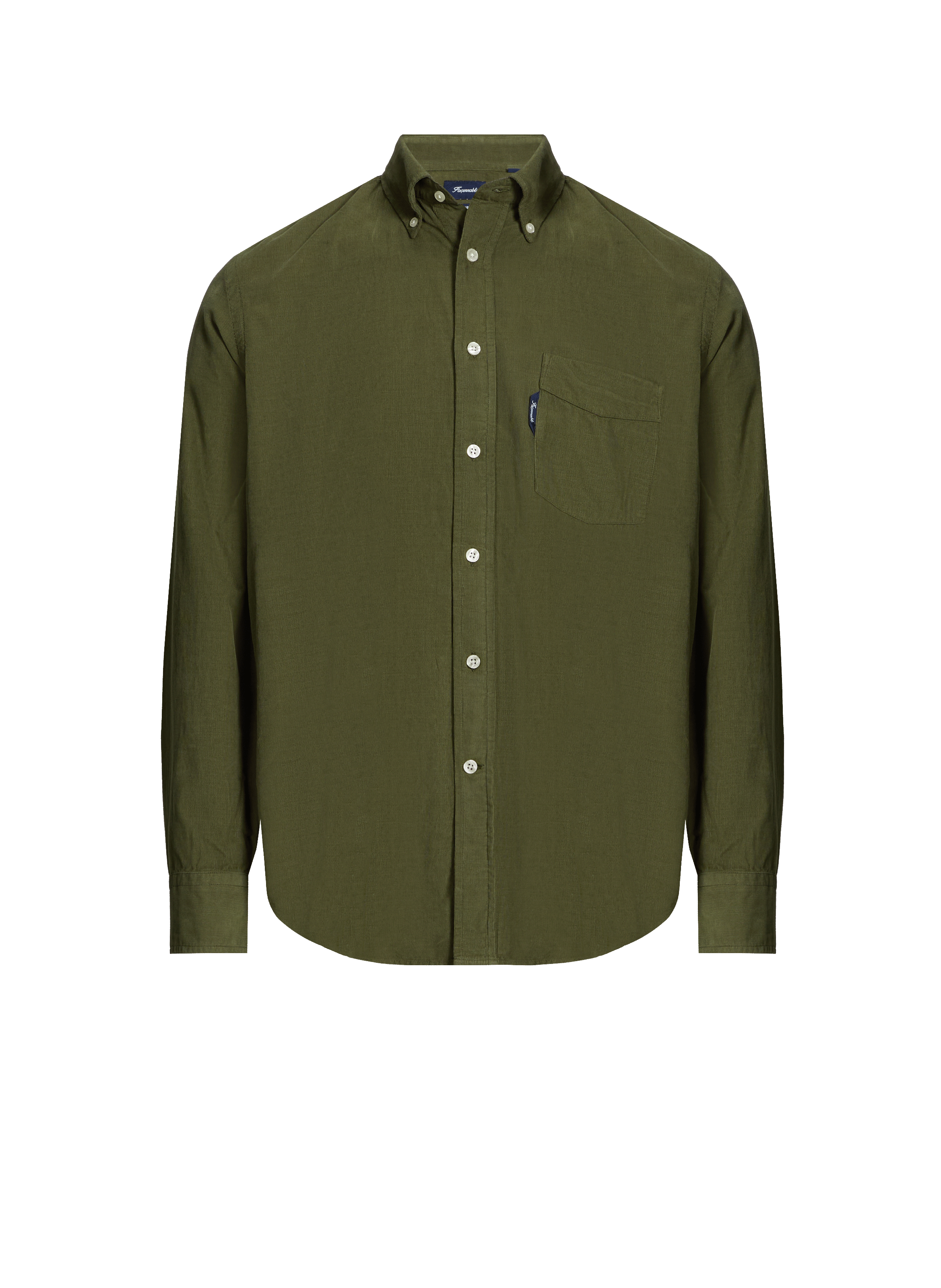 FACONNABLE Wool-blend shirt  Green