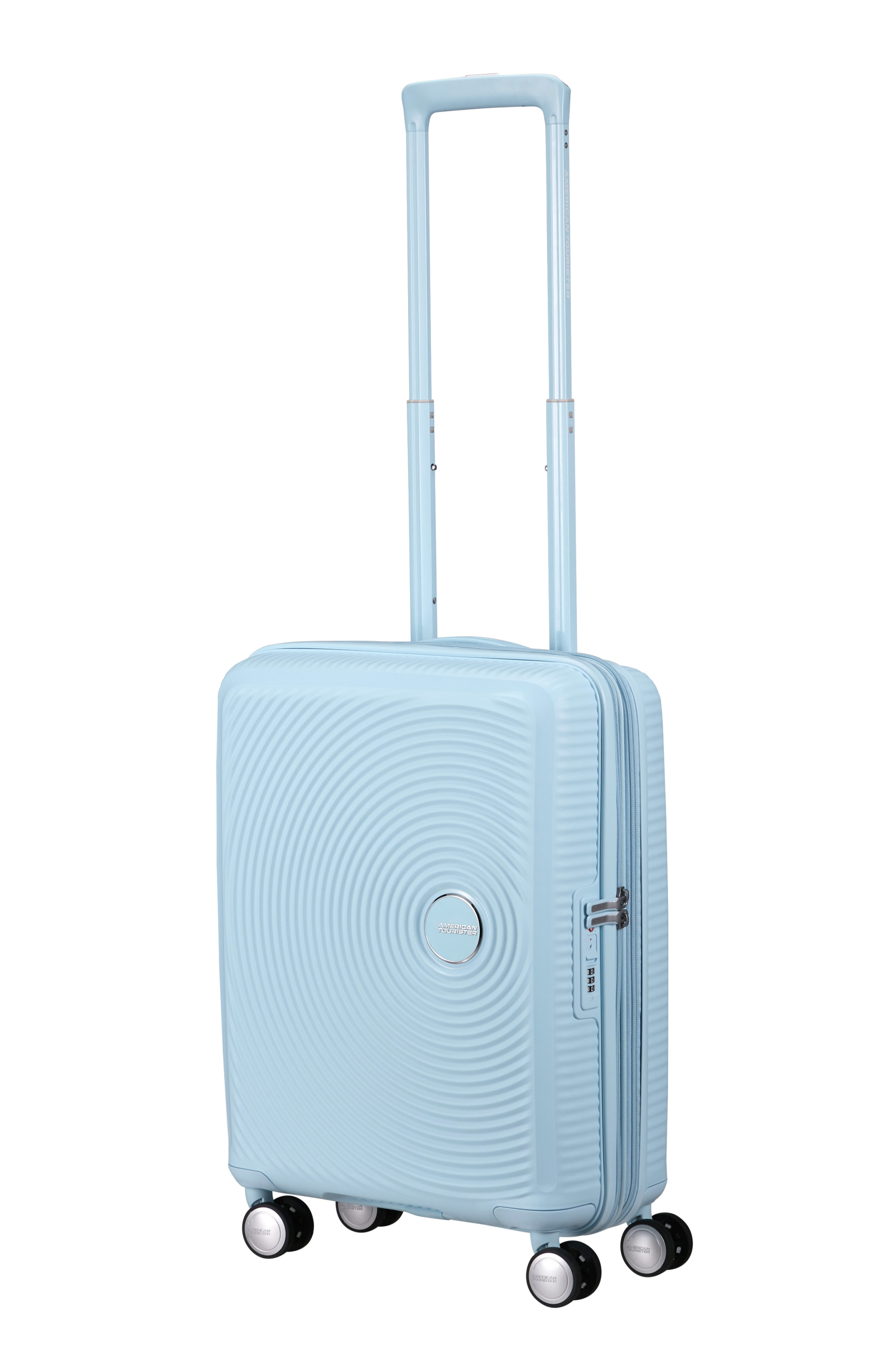 Soundbox valise 4 roues taille s AMERICAN TOURISTER Bleu