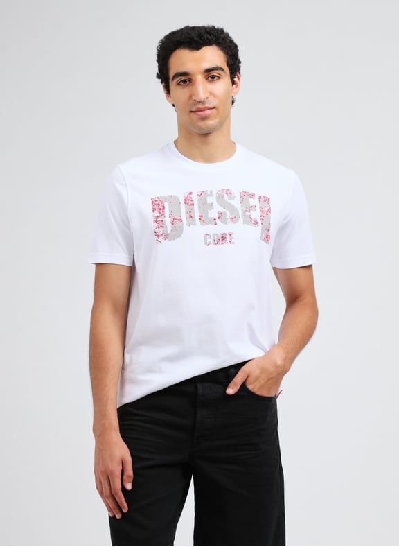 T-shirt en coton Blanc by DIESEL DIESEL T-shirt en coton Blanc