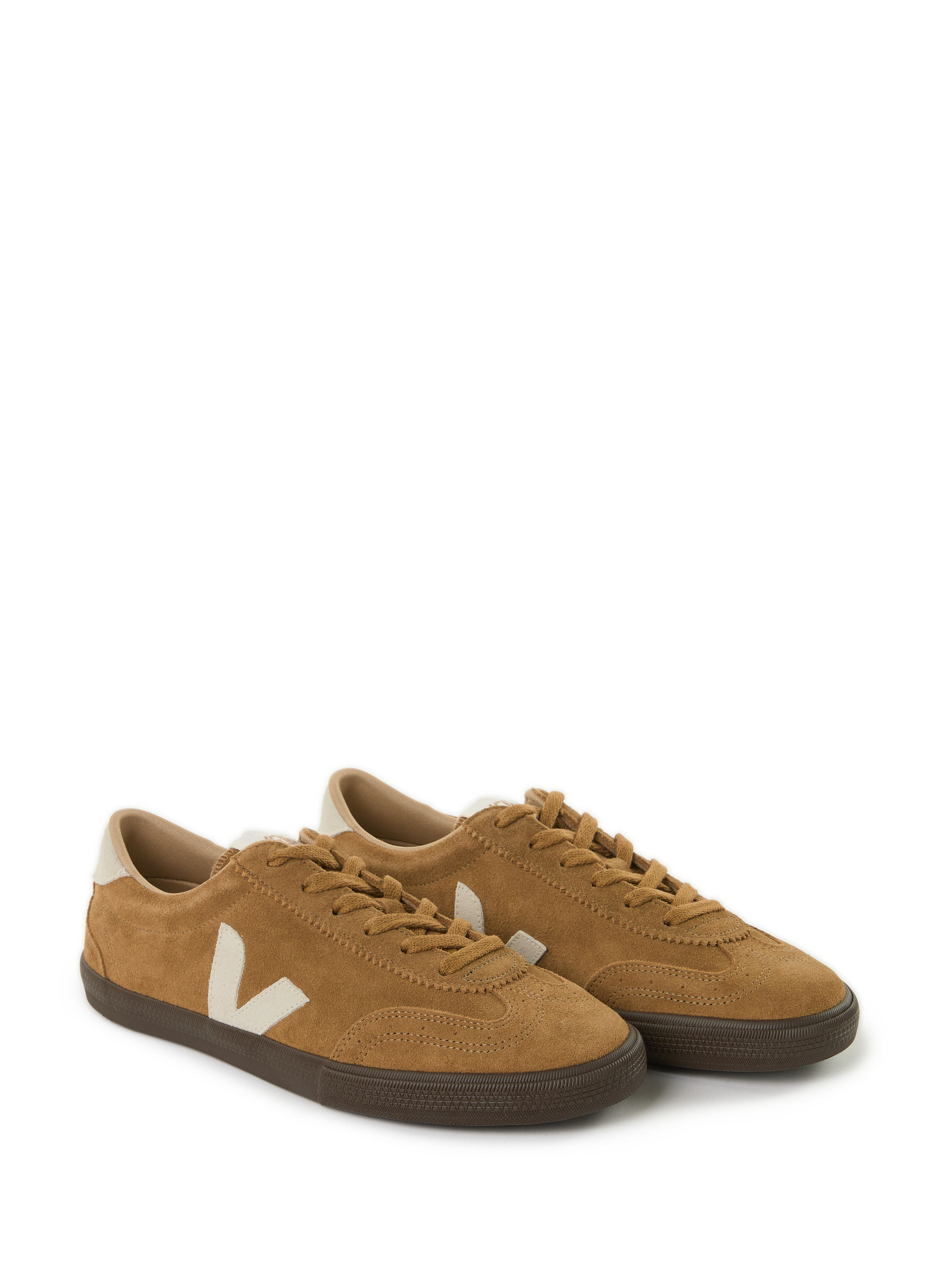 Leather sneakers VEJA Brown