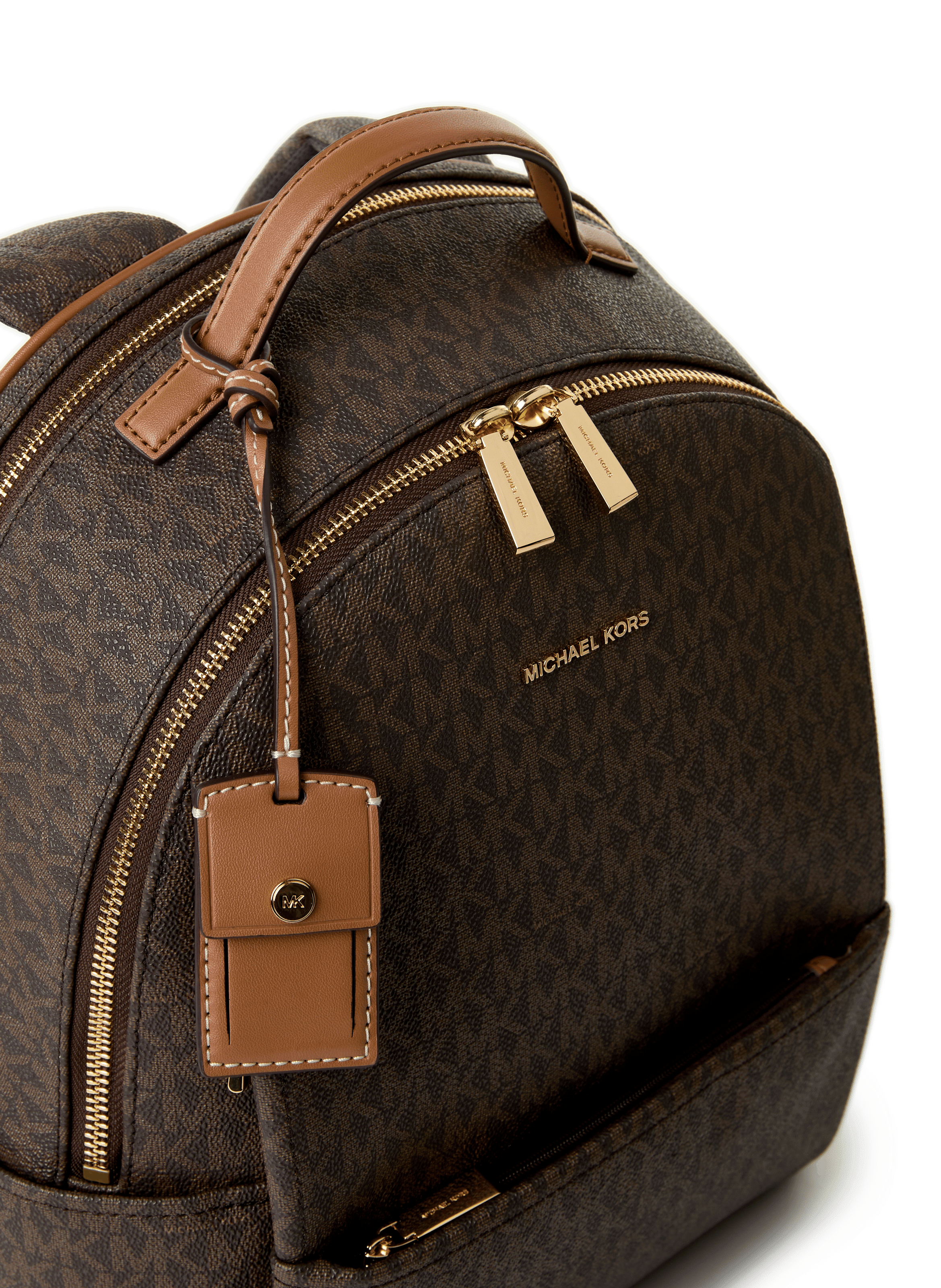 Sac à dos imprimé monogramme  MICHAEL KORS Marron