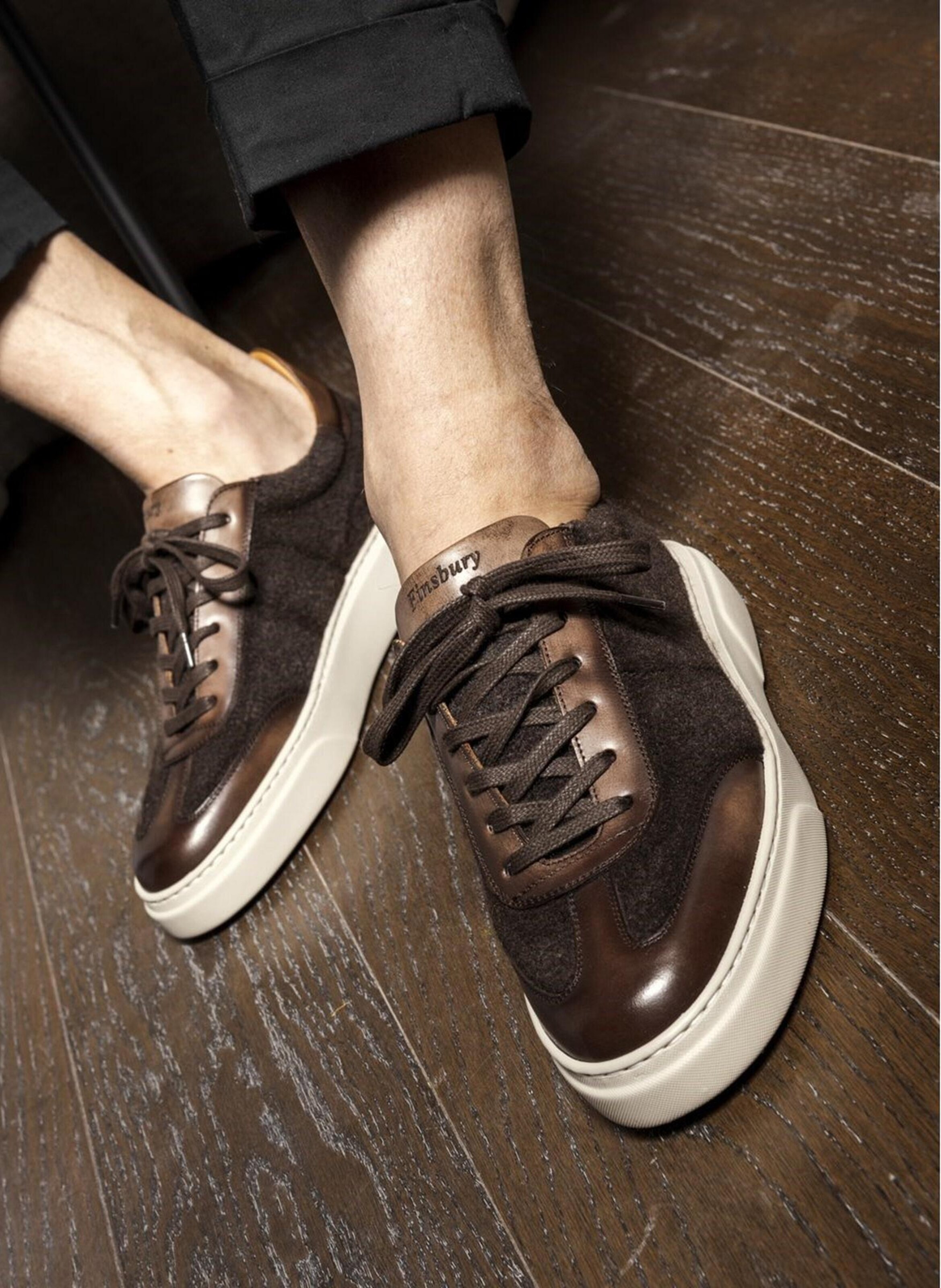Sneakers magnus FINSBURY Marron