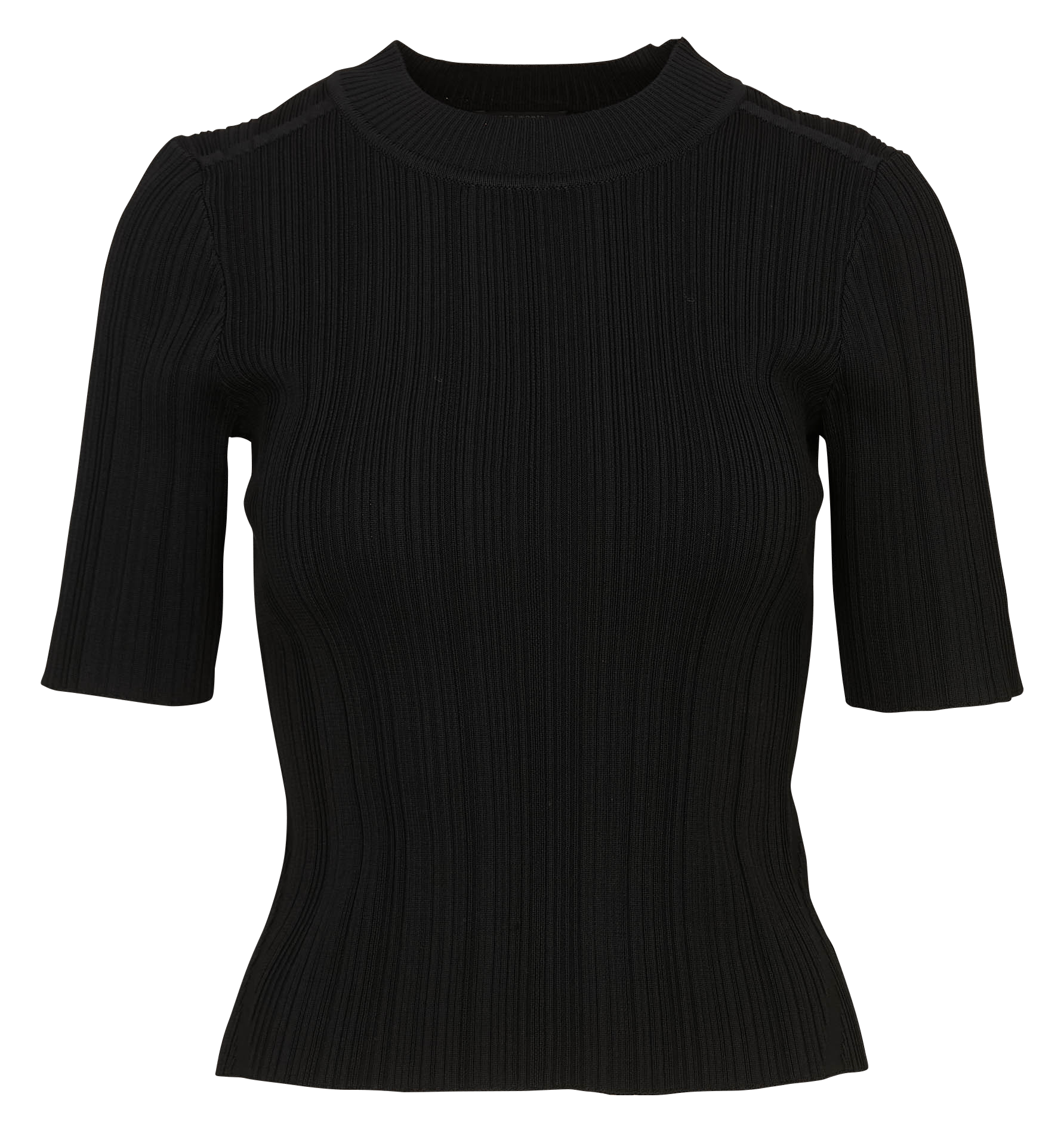 Pull ajusté col montant IKKS Noir