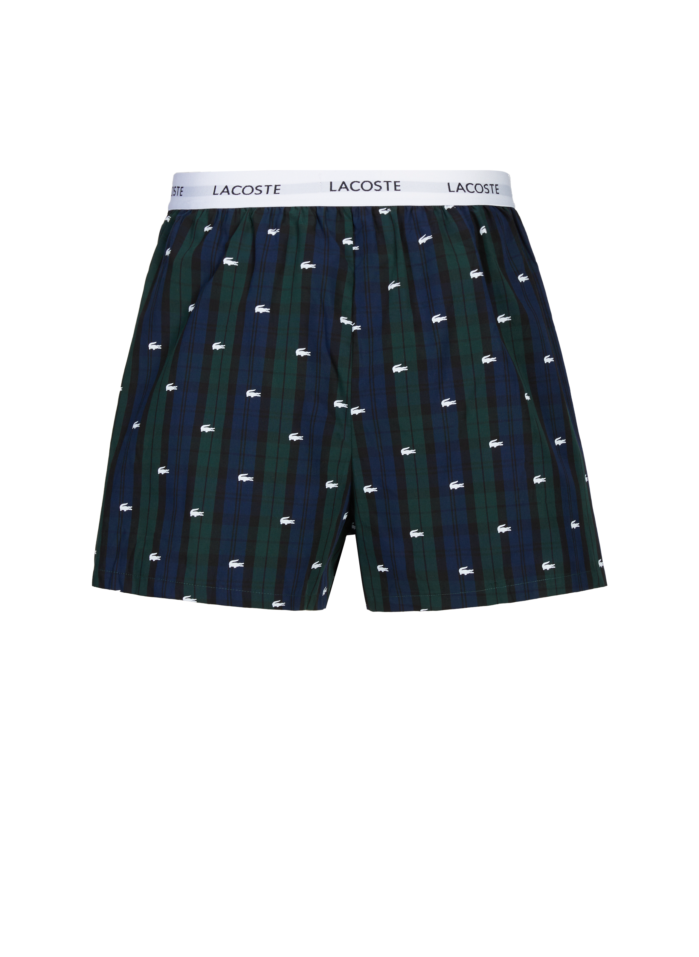 Set of three cotton boxers LACOSTE Multicolour