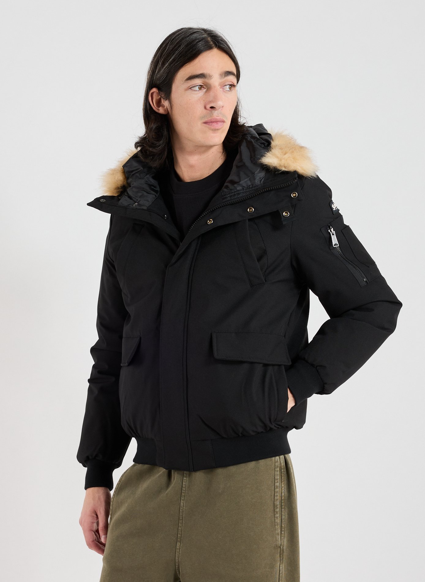 SCHOTT Keyburn Coat Black
